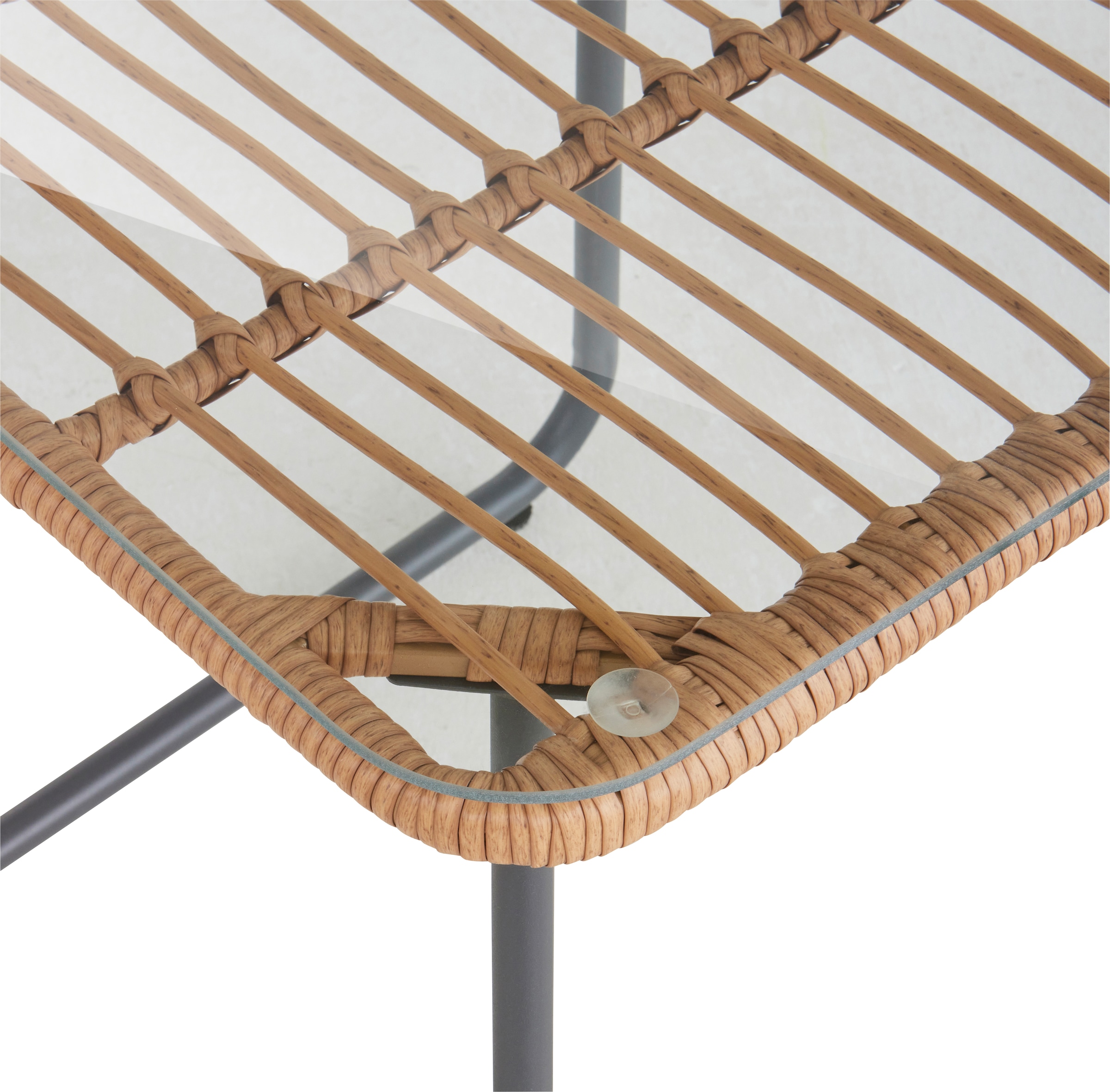 Guido Maria Kretschmer Home&Living Gartenlounge-Set »Naxos«, (9 tlg.), mit natürlichem Look und gemütlichen Kissen