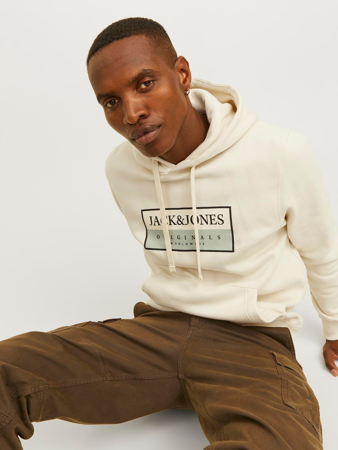 Jack & Jones Kapuzensweatshirt »JORFREDERIKSBERG BOX SWEAT HOOD SN«