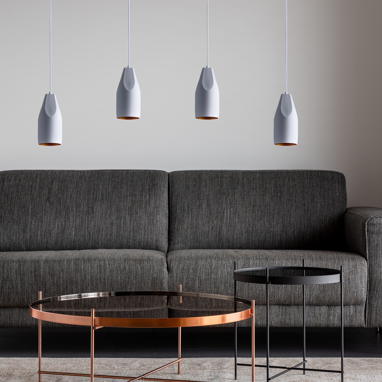 Paco Home Pendelleuchte »HURLEY I« E27 Hängelampe Esszimmer Küchenlampe Hängend Esstischlampe Innen Gold