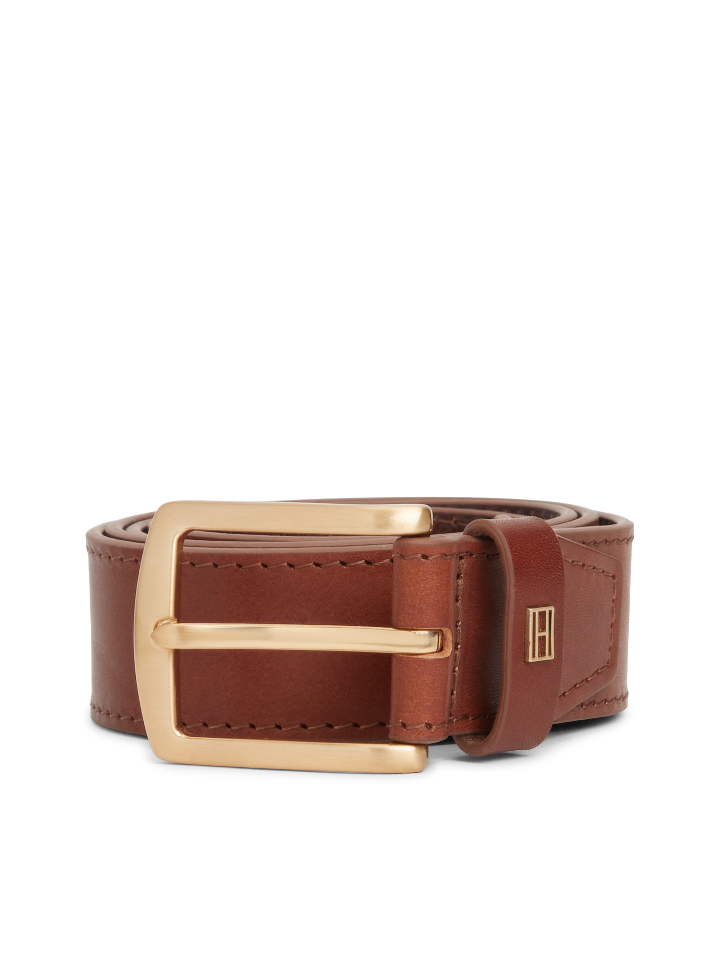 Tommy Hilfiger Ledergürtel »DENTON ELEVATED 3.5 cm breit« mit glattem Finish
