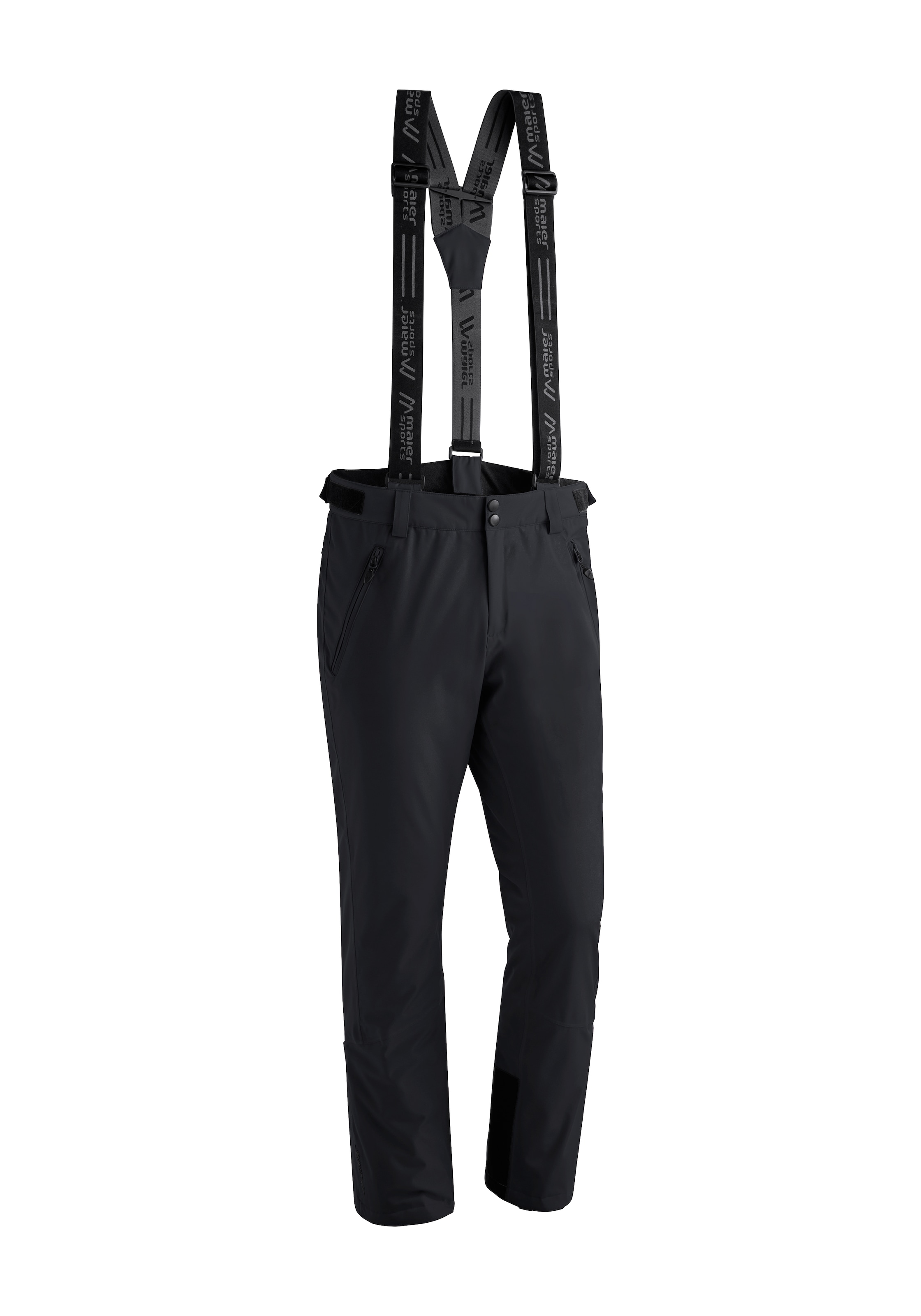 Maier Sports Skihose »Anton slim«, Herren Schneehose mit Hosenträgern, wind/wasserdicht, Slim Fit