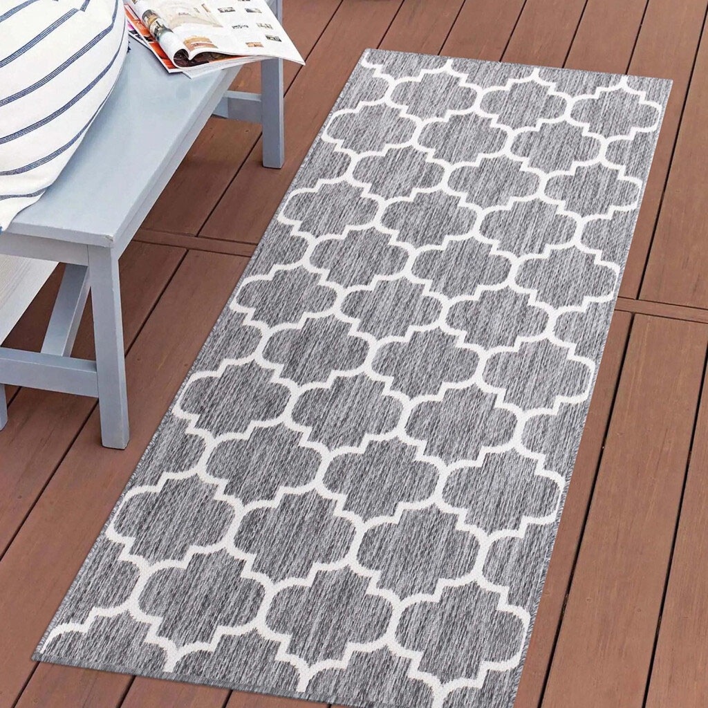 Carpet City Outdoorteppich »Outdoor 462«, rechteckig, 5 mm Höhe, Läufer, UV-beständig, Flachgewebe, auch quadratisch, In- und Outdoor