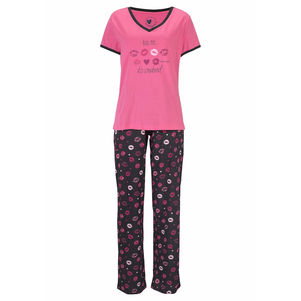 Vivance Dreams Pyjama, (3 tlg.)