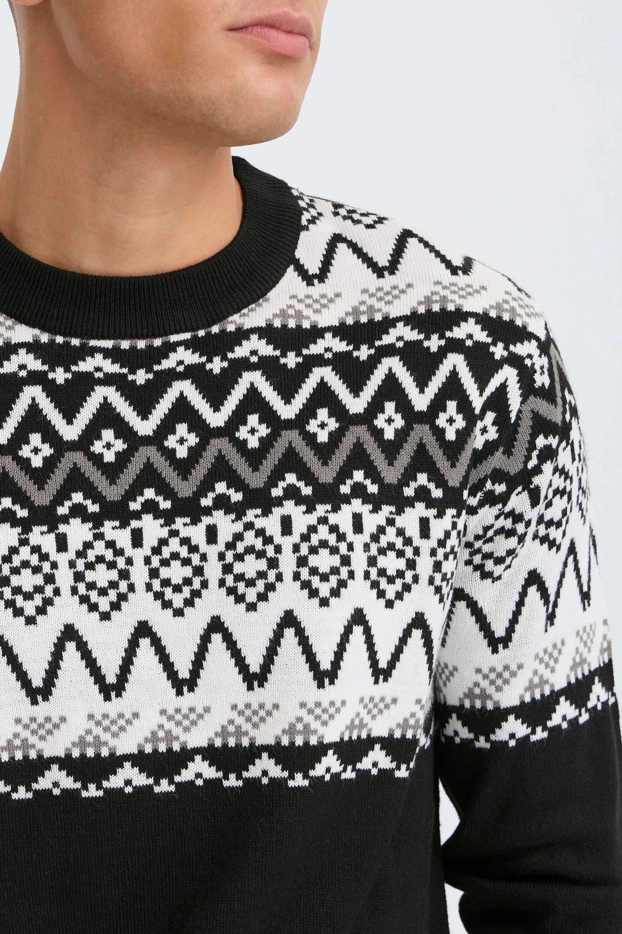 !Solid Strickfleece-Pullover »Strickpullover SDELLIS«