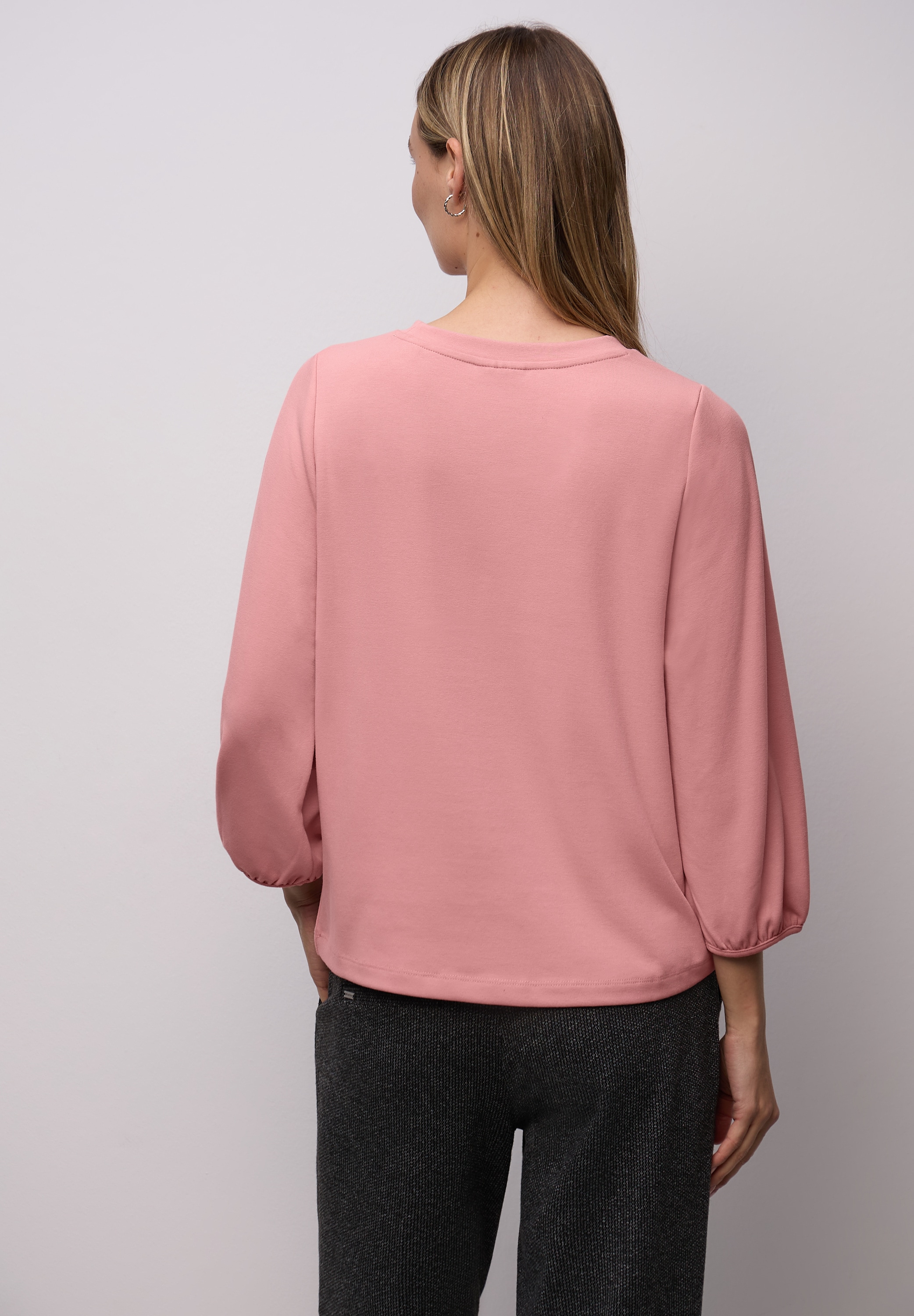 STREET ONE 3/4-Arm-Shirt mit elastischem Bündchen