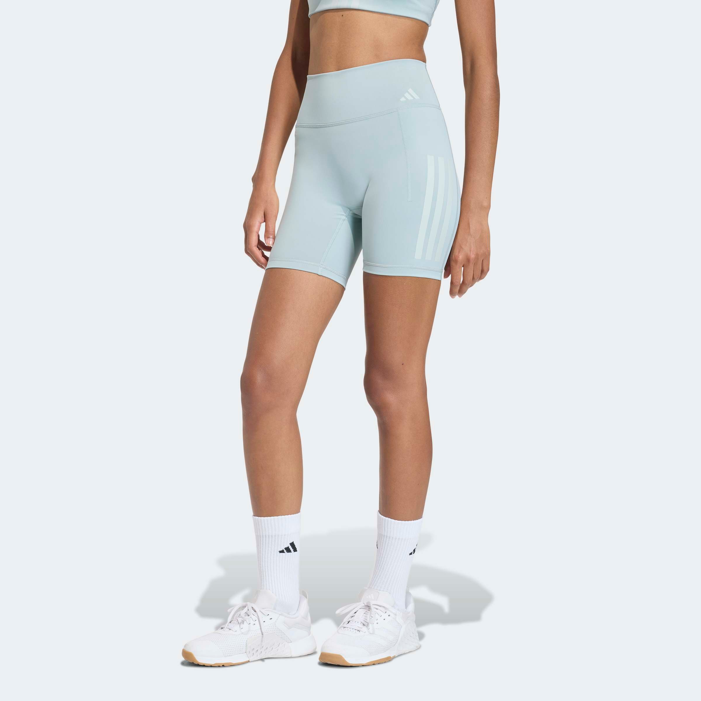 adidas Performance Shorts »OPTIME WORKOUT 3-STREIFEN KURZE LEGGINGS«