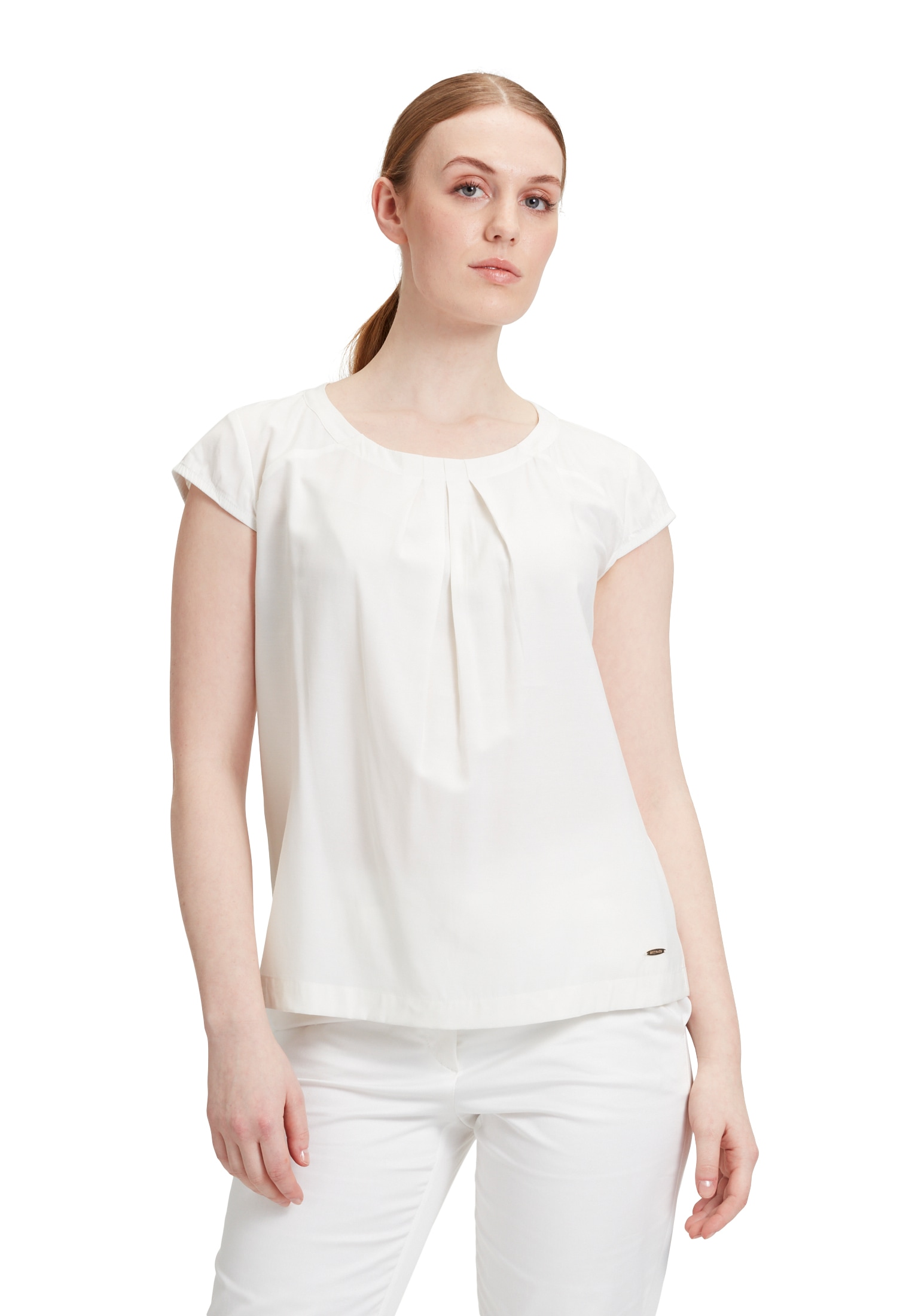 Betty&Co Schlupfbluse »Schlupfbluse kurzarm«