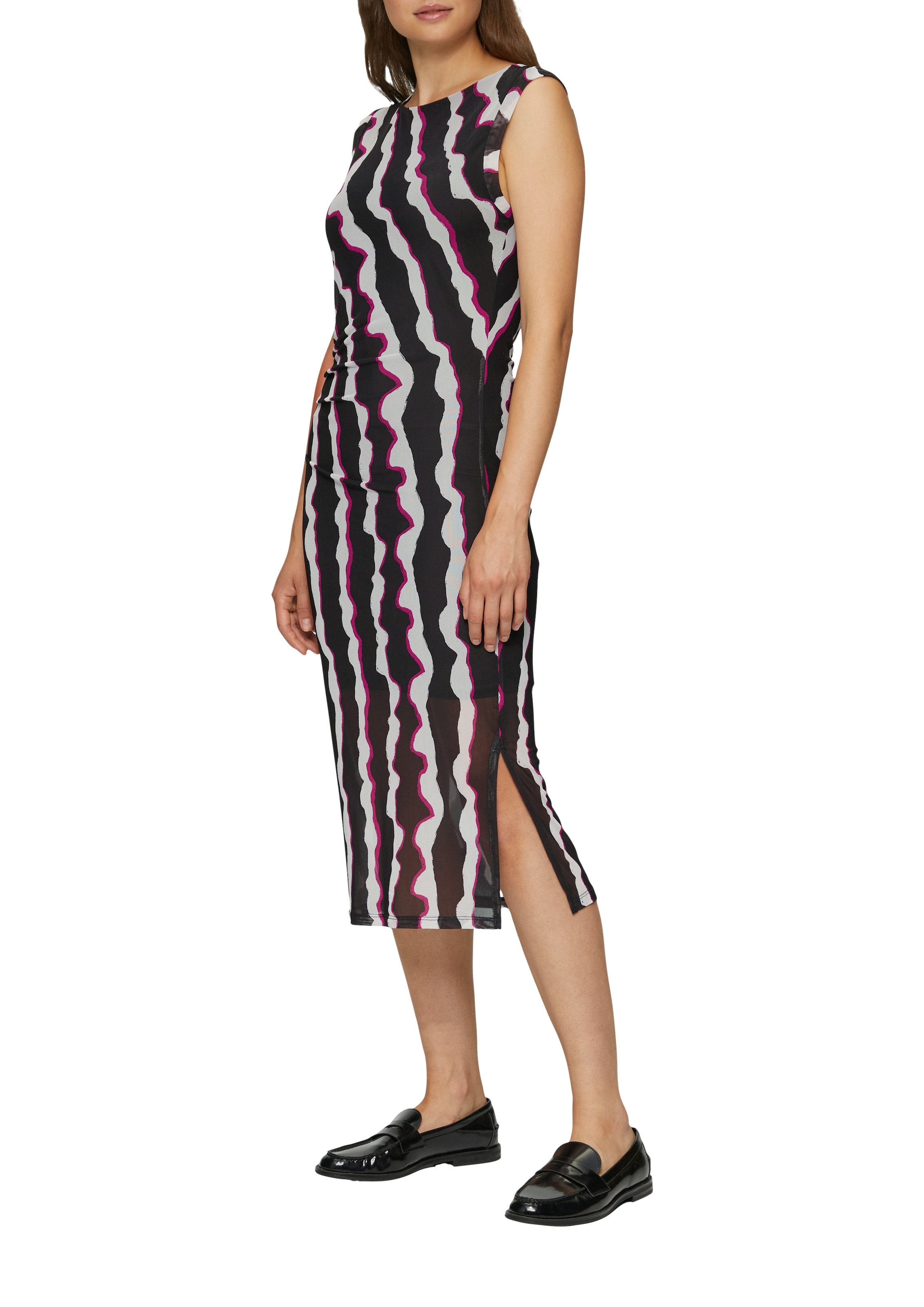 s.Oliver Sommerkleid, mit All-Over Print