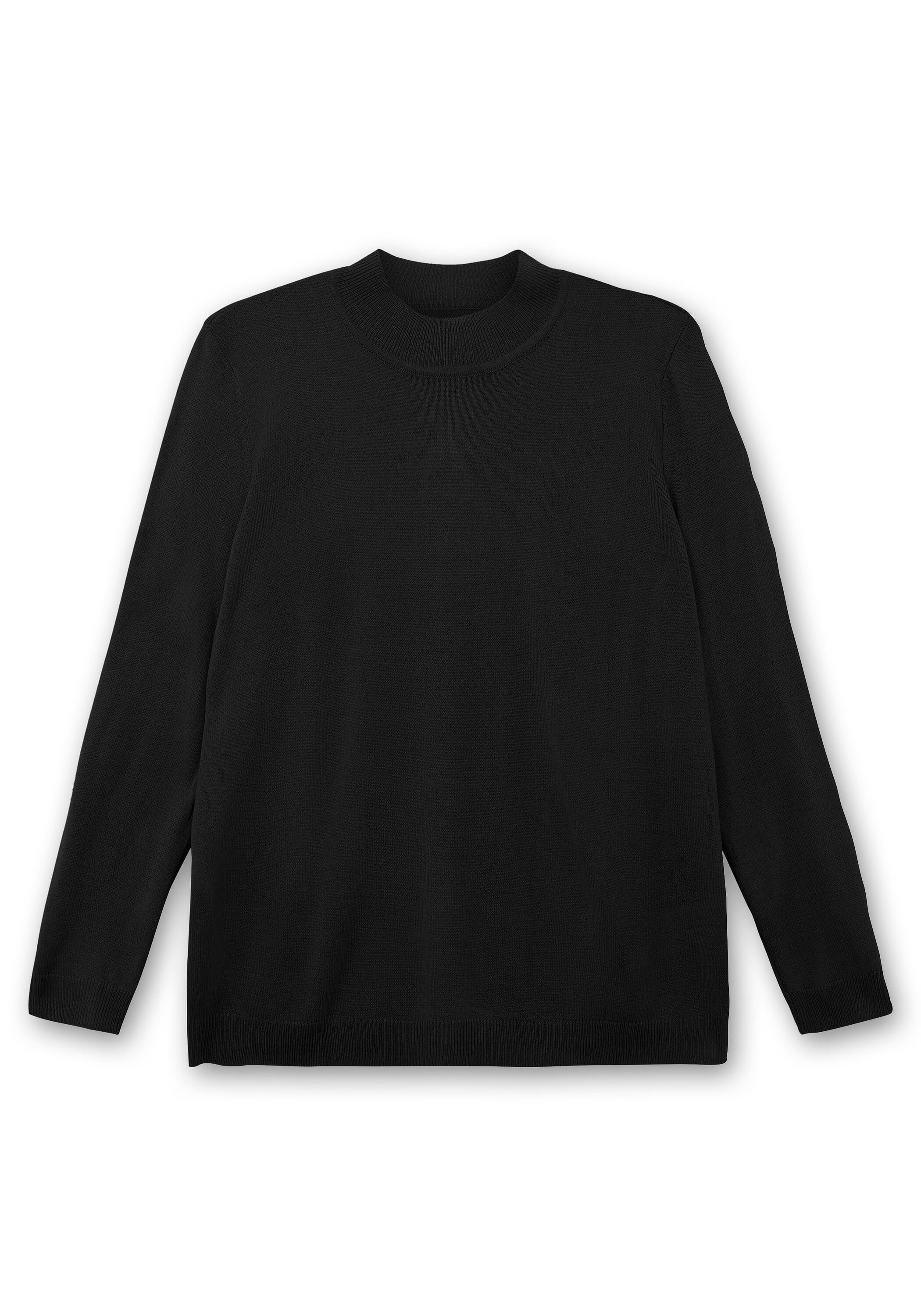 Sheego Stehkragenpullover »Pullover in weicher Qualität«