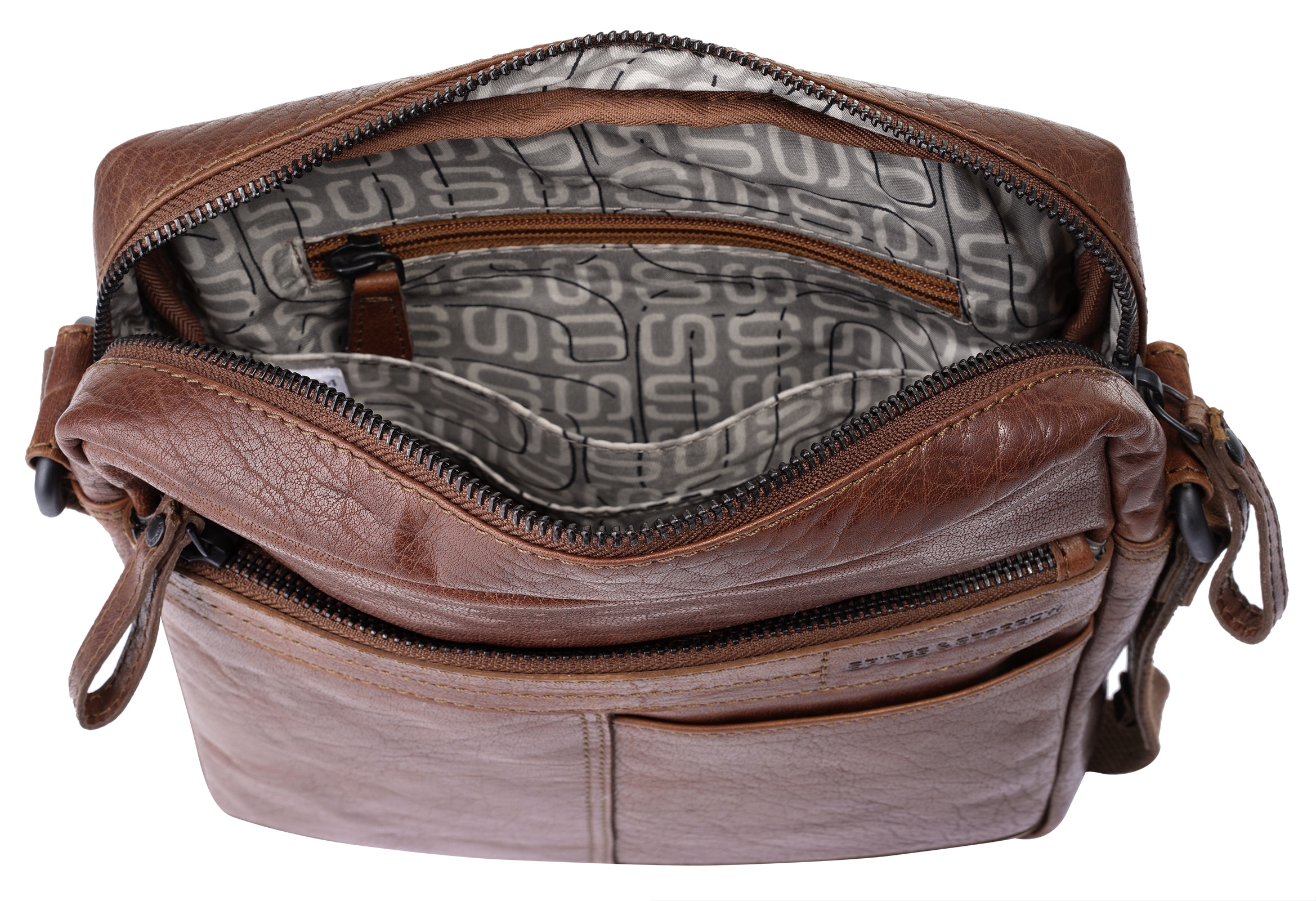 Spikes & Sparrow Umhängetasche echt Leder