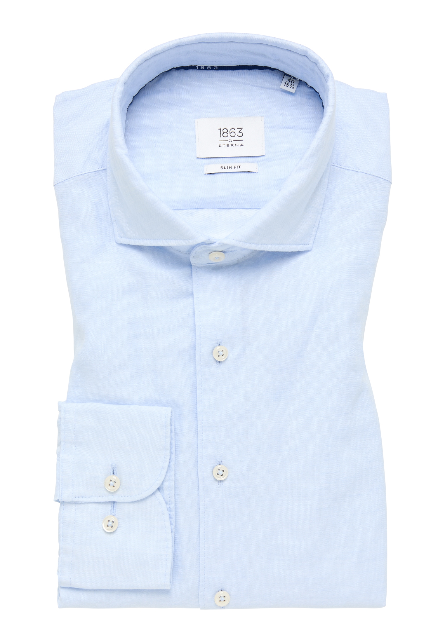 Eterna Langarmhemd »SLIM FIT«, EASY IRON (bügelleicht)