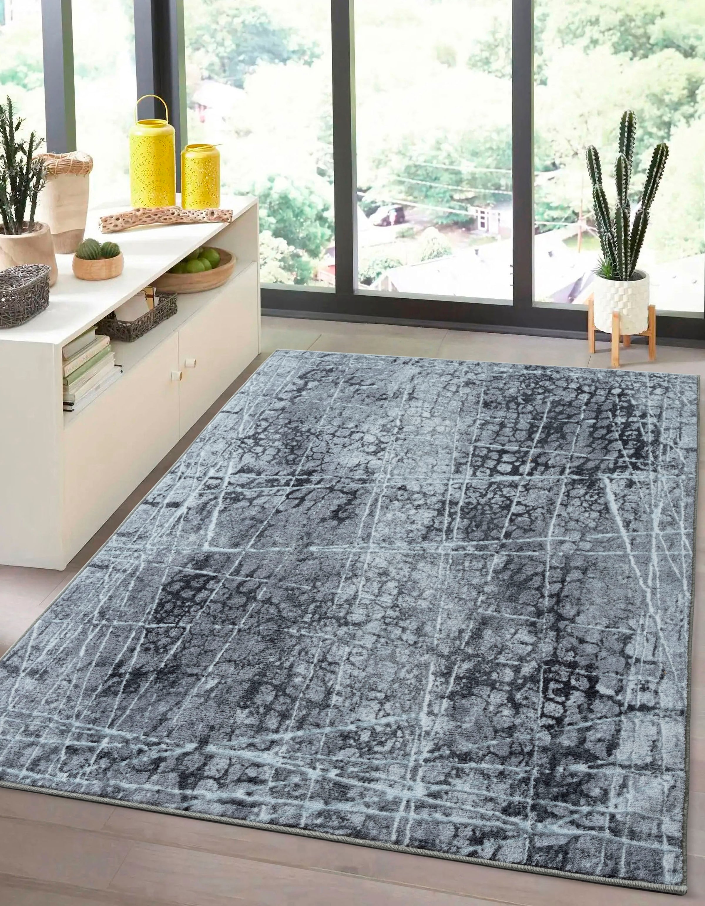 merinos Teppich »Elis Plus 6500«, rund, 12 mm Höhe, strapazierfähiges Flachgewebe, Wohnzimmer, Flur, Diele