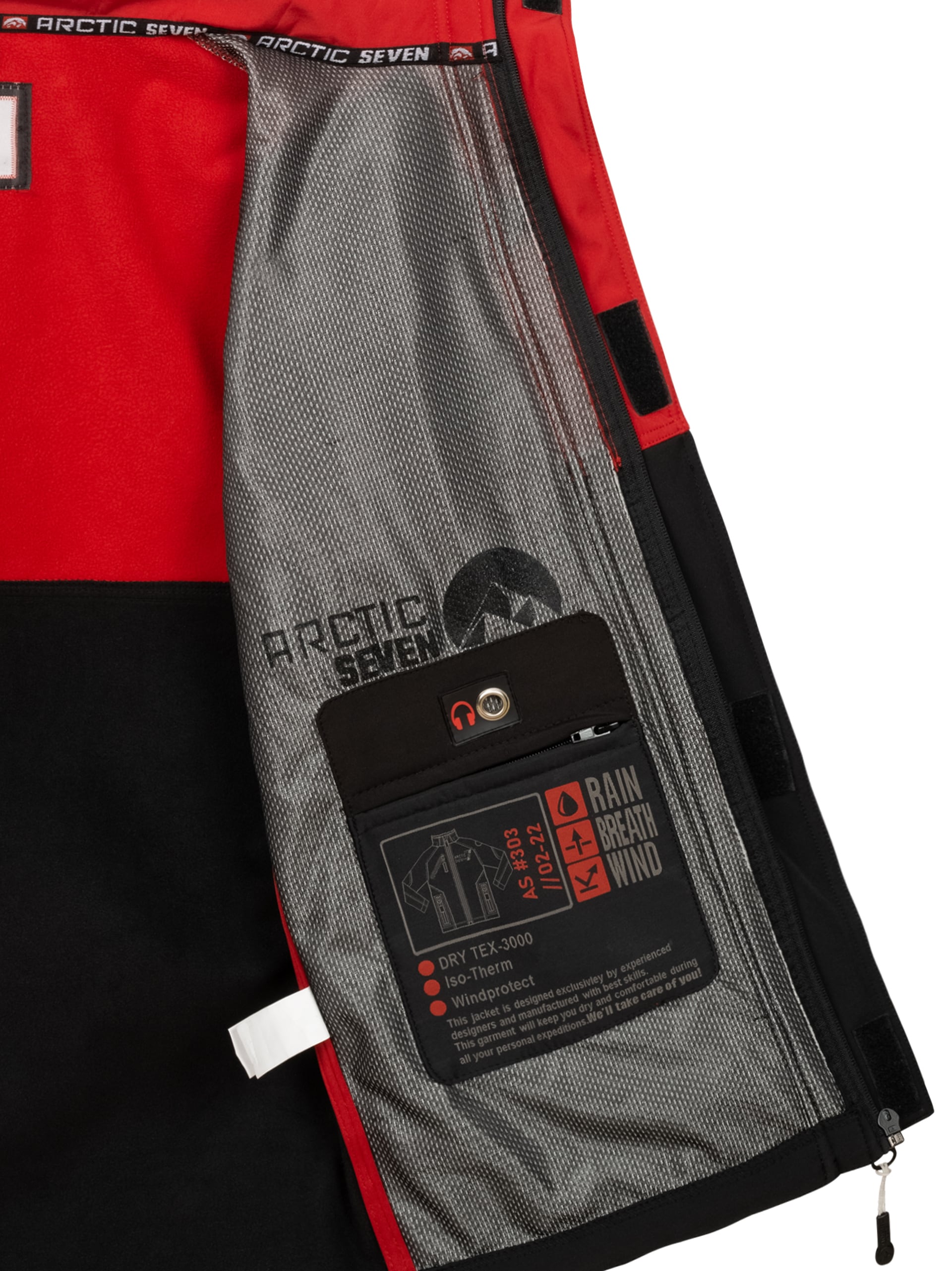 Arctic Seven Softshelljacke »Arctic Seven Herren Softshell Jacke AS303«