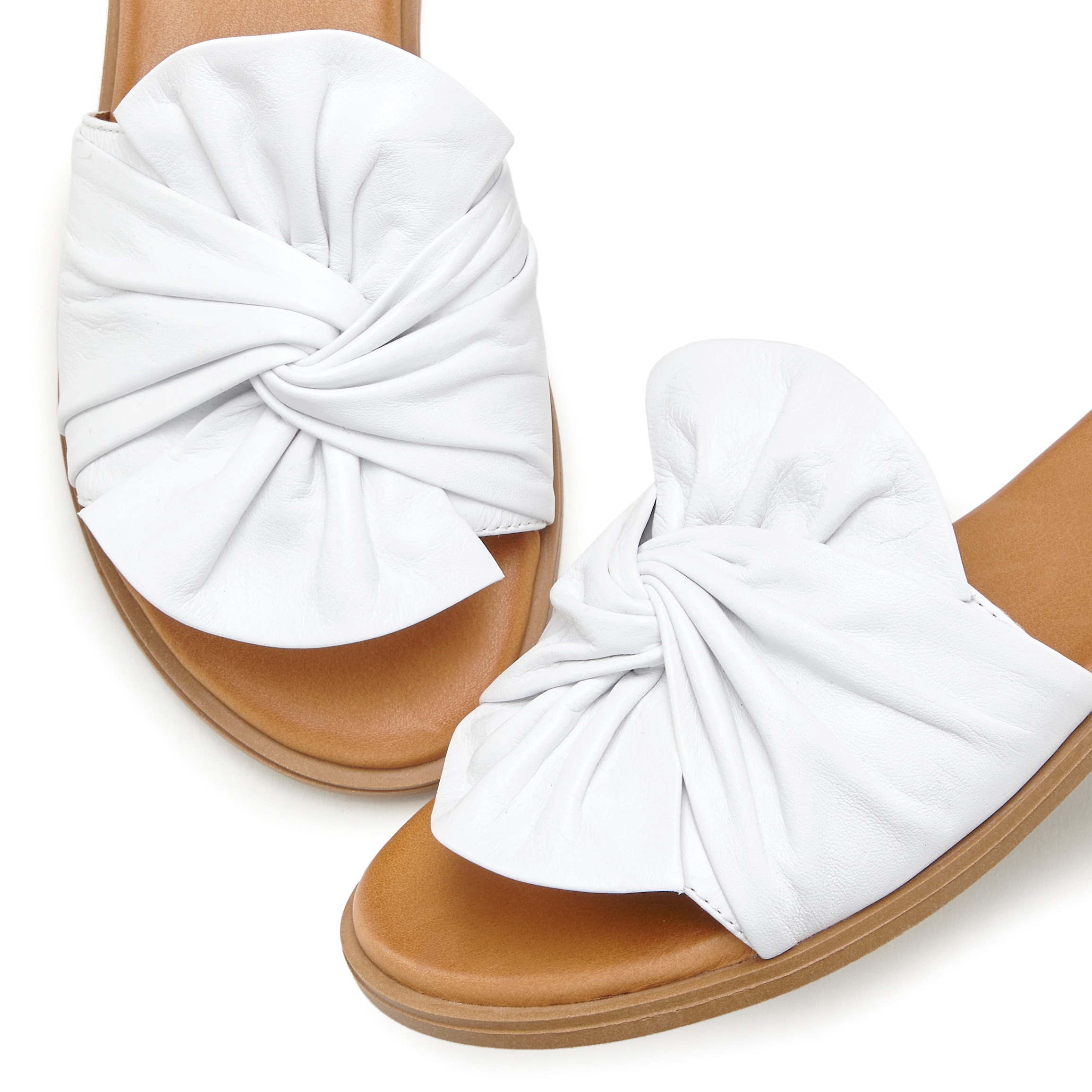 LASCANA Pantolette »Mule, Sandale, offener Schuh, Sommerschuh,«  aus Leder