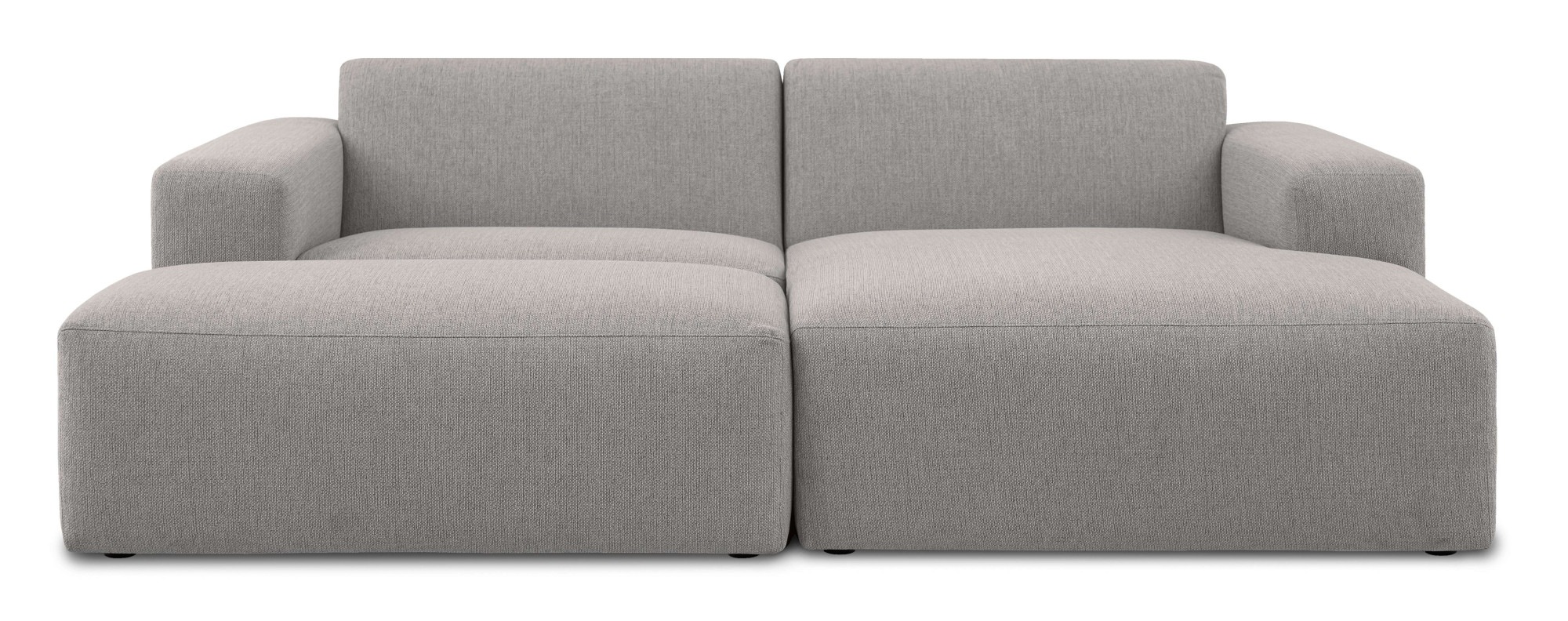 INOSIGN Ecksofa »Koa,228cm, L-Form, Modulsofa, Webstoff, Cord«, Designsofa, Set, Hocker inklusive, weicher Lounge-Sitzkomfort