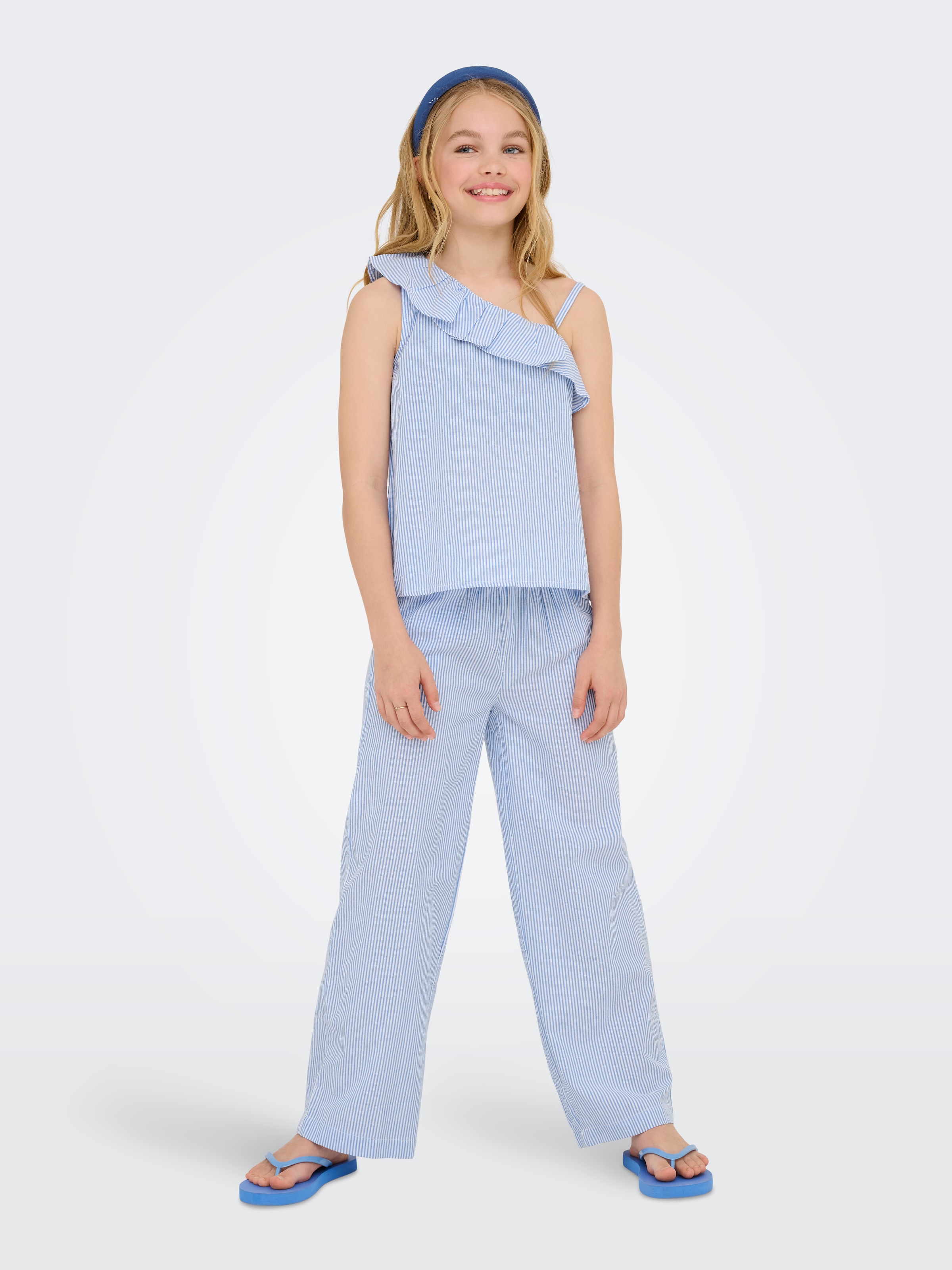 KIDS ONLY Loungehose »KOGSMILLA LIFE STRIPE PANT WVN NOOS«