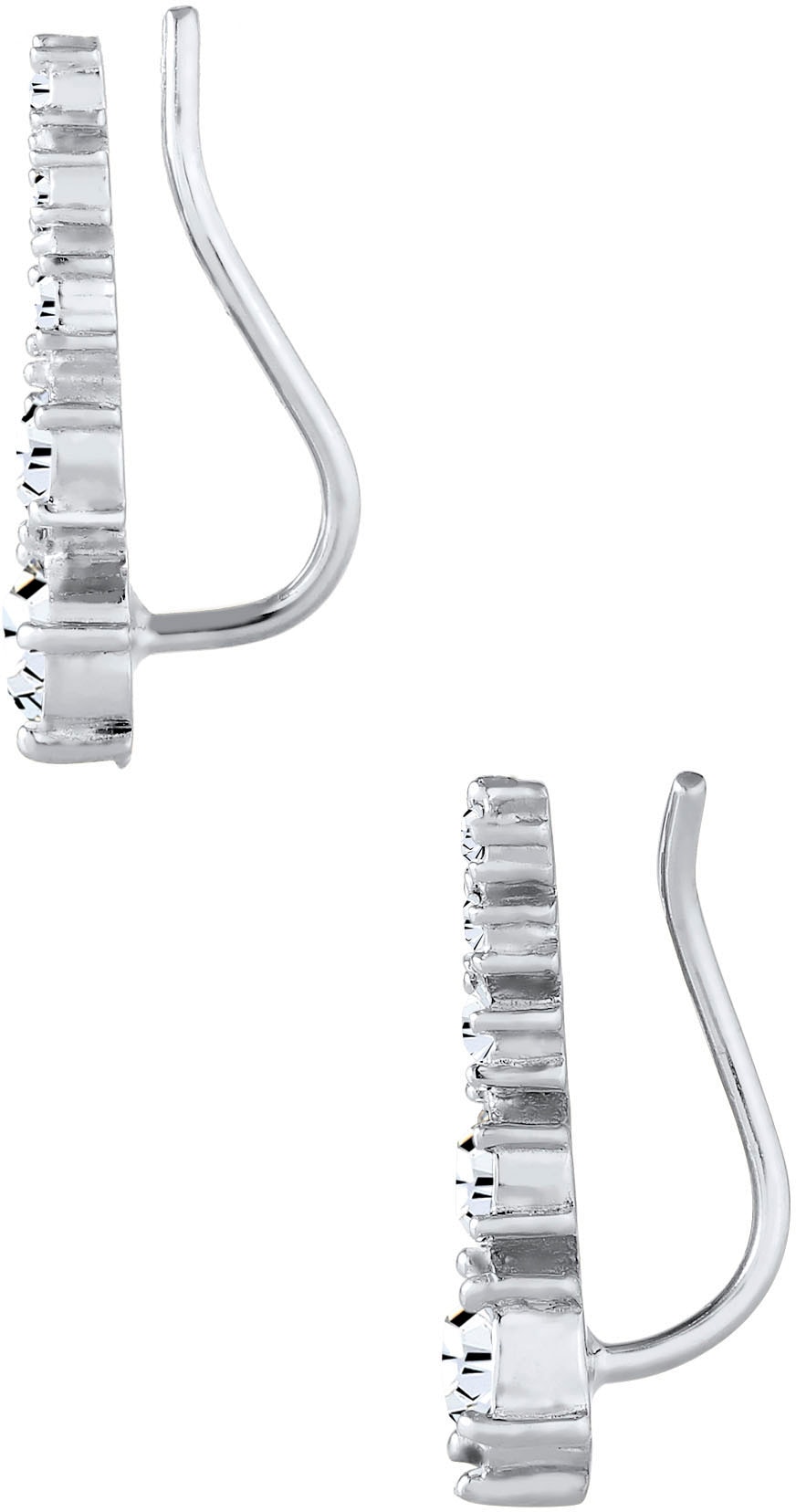 Elli Paar Ohrhänger »Schmuck Geschenk Silber 925 Ohrringe, 0310431419«, mit Glasstein