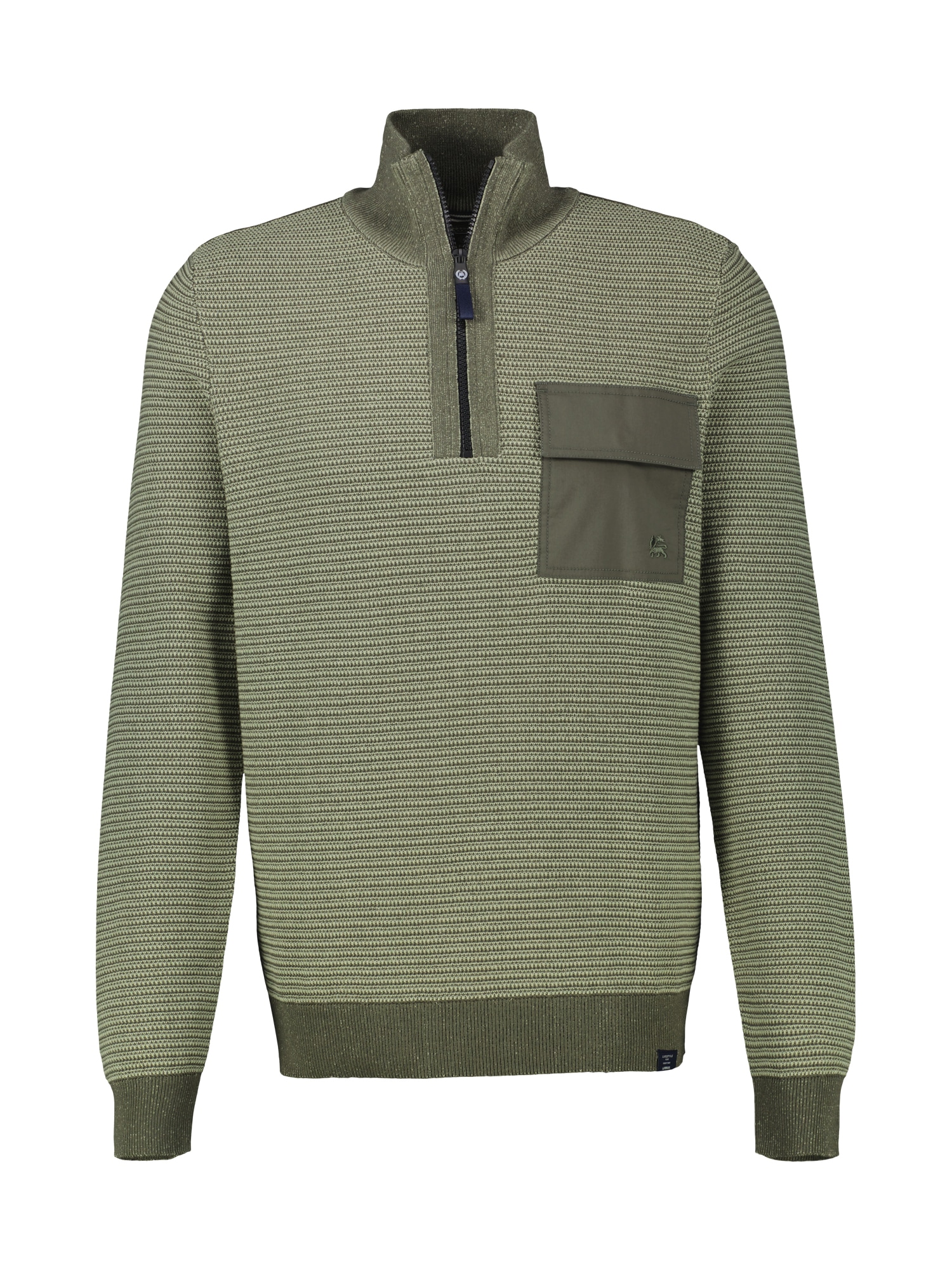 LERROS Strickpullover »LERROS Stricktroyer in Strukturstrick«