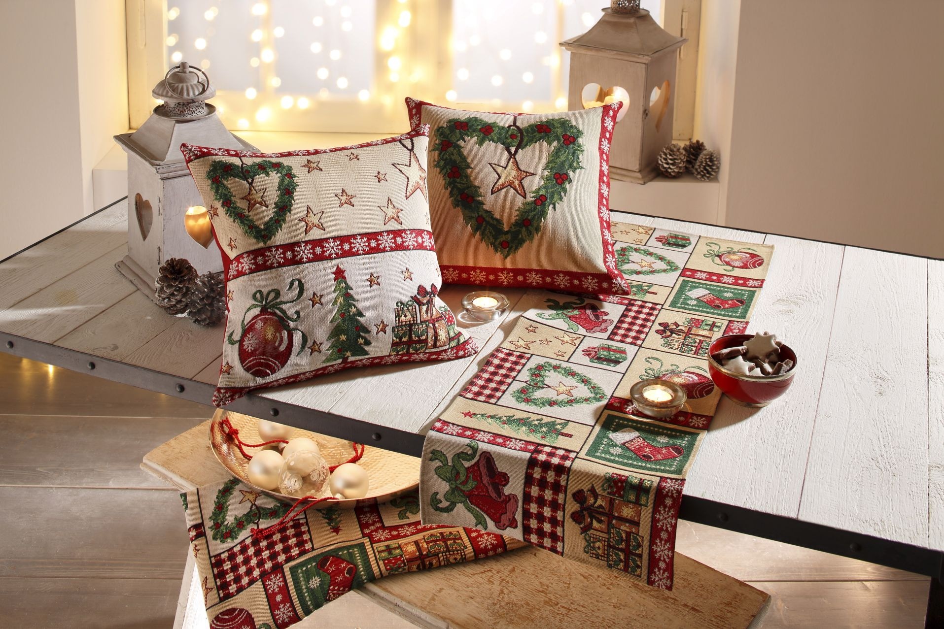 Dreams Kissenhülle »Weihnachtszeit, Weihnachtsdeko«