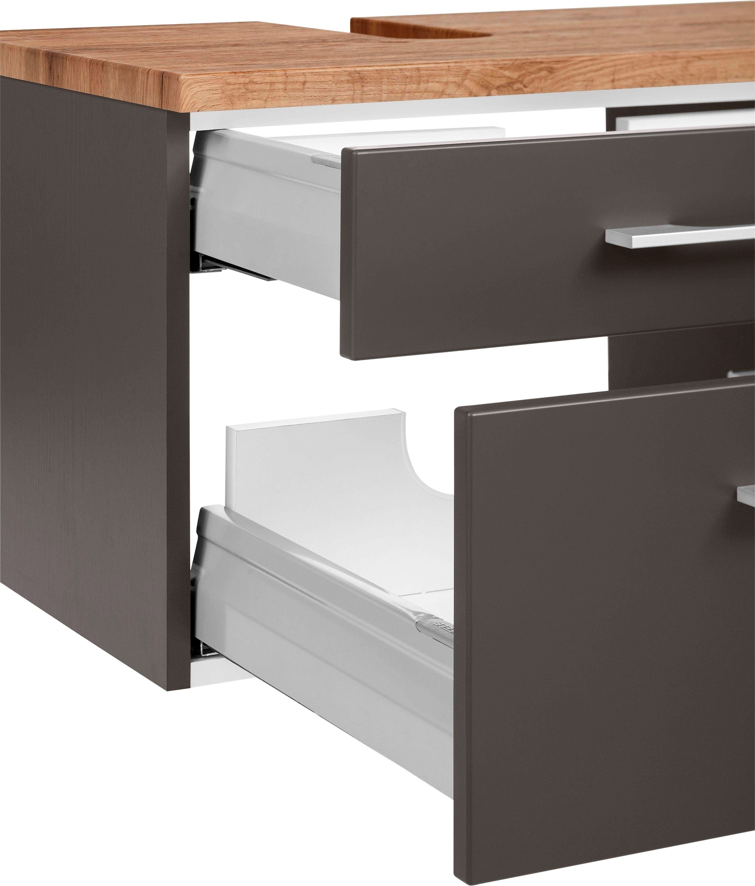 welltime Waschbeckenunterschrank »Davos«, Breite 90 cm