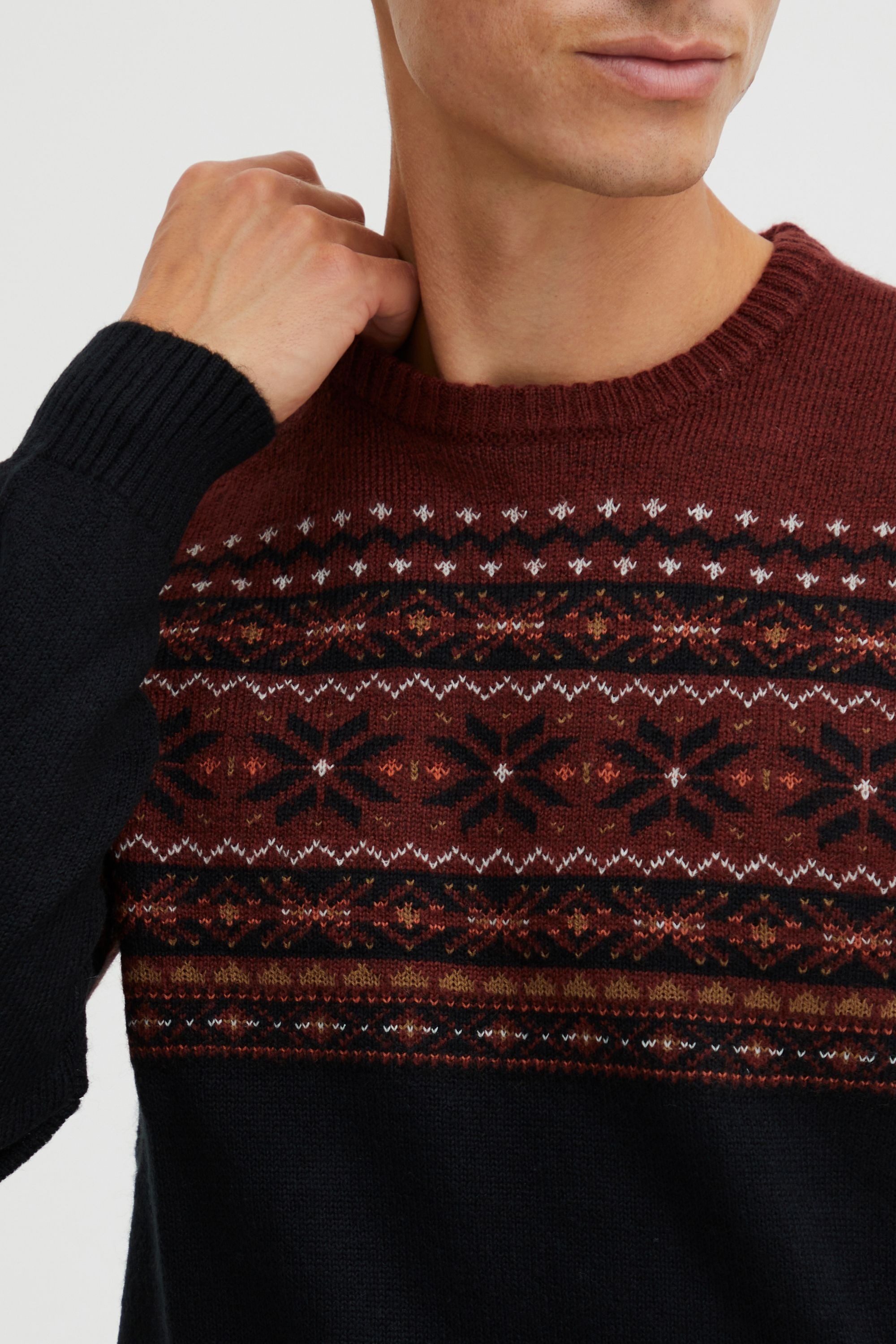 Blend Strickfleece-Pullover »Strickpullover BHTjerik«