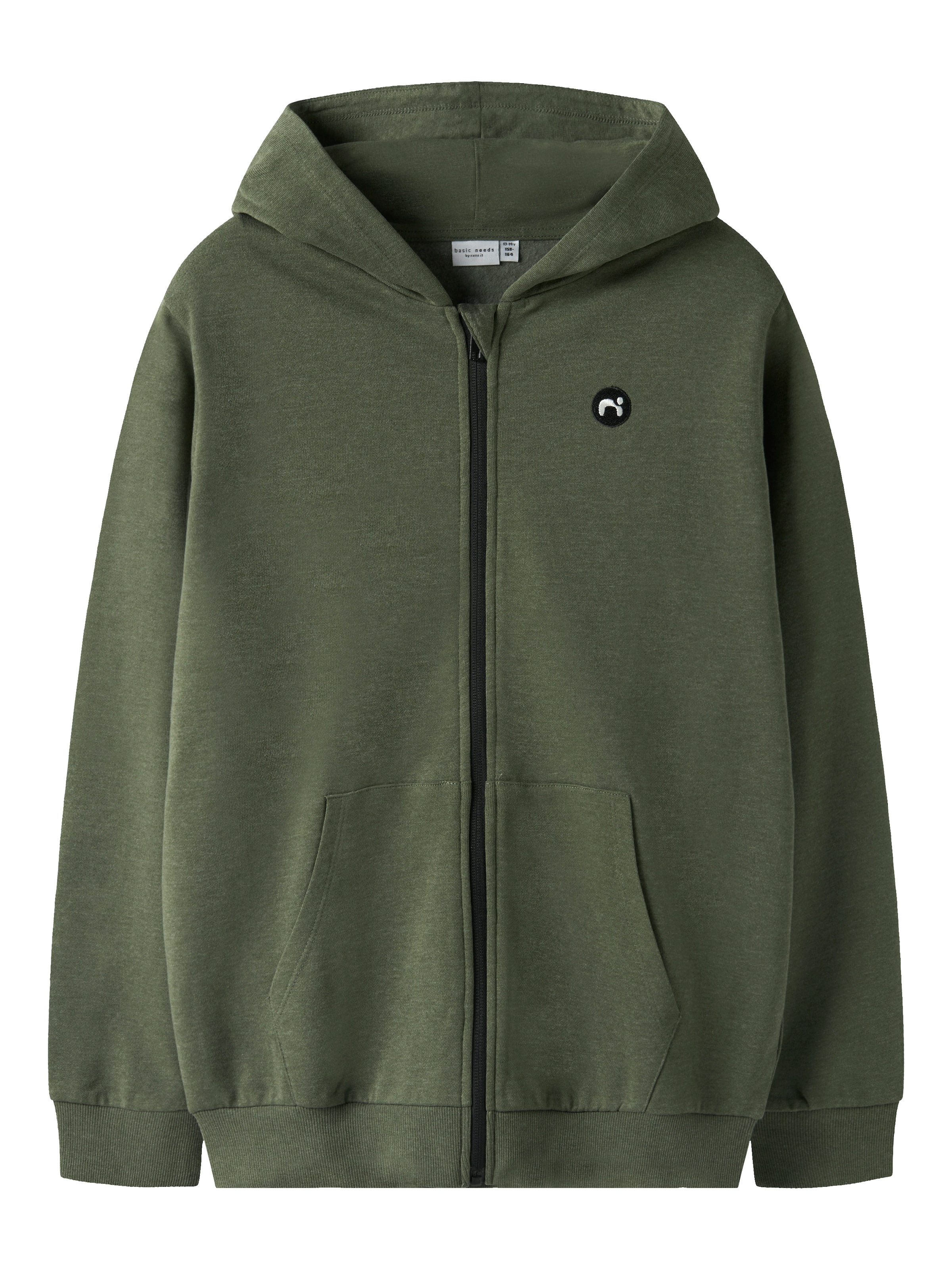 Name It Kapuzensweatjacke »NKMVIMO LS SWEAT CARD BRU NOOS«