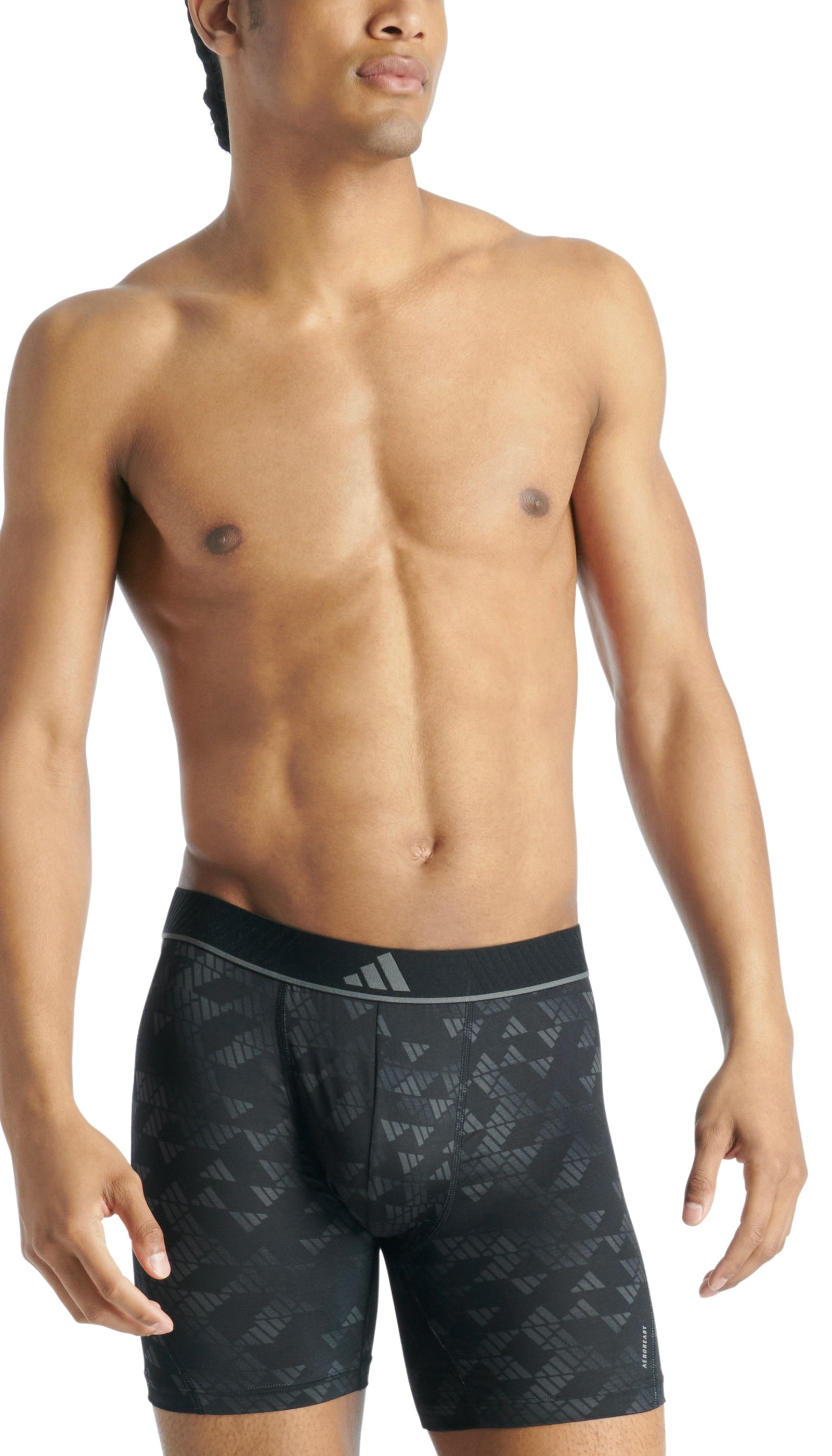 adidas Sportswear Boxershorts »Active Micro Flex Eco«, (3er Pack), Mit längerem Bein