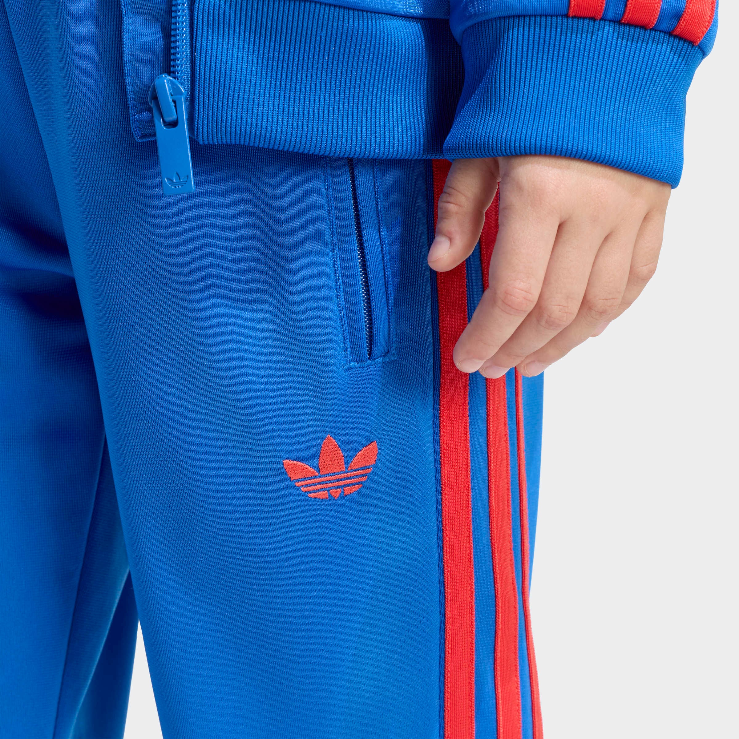adidas Originals Trainingsanzug »FIREBIRD« 2 tlg. für Kinder, zweiteiliges Set, aus Polyester