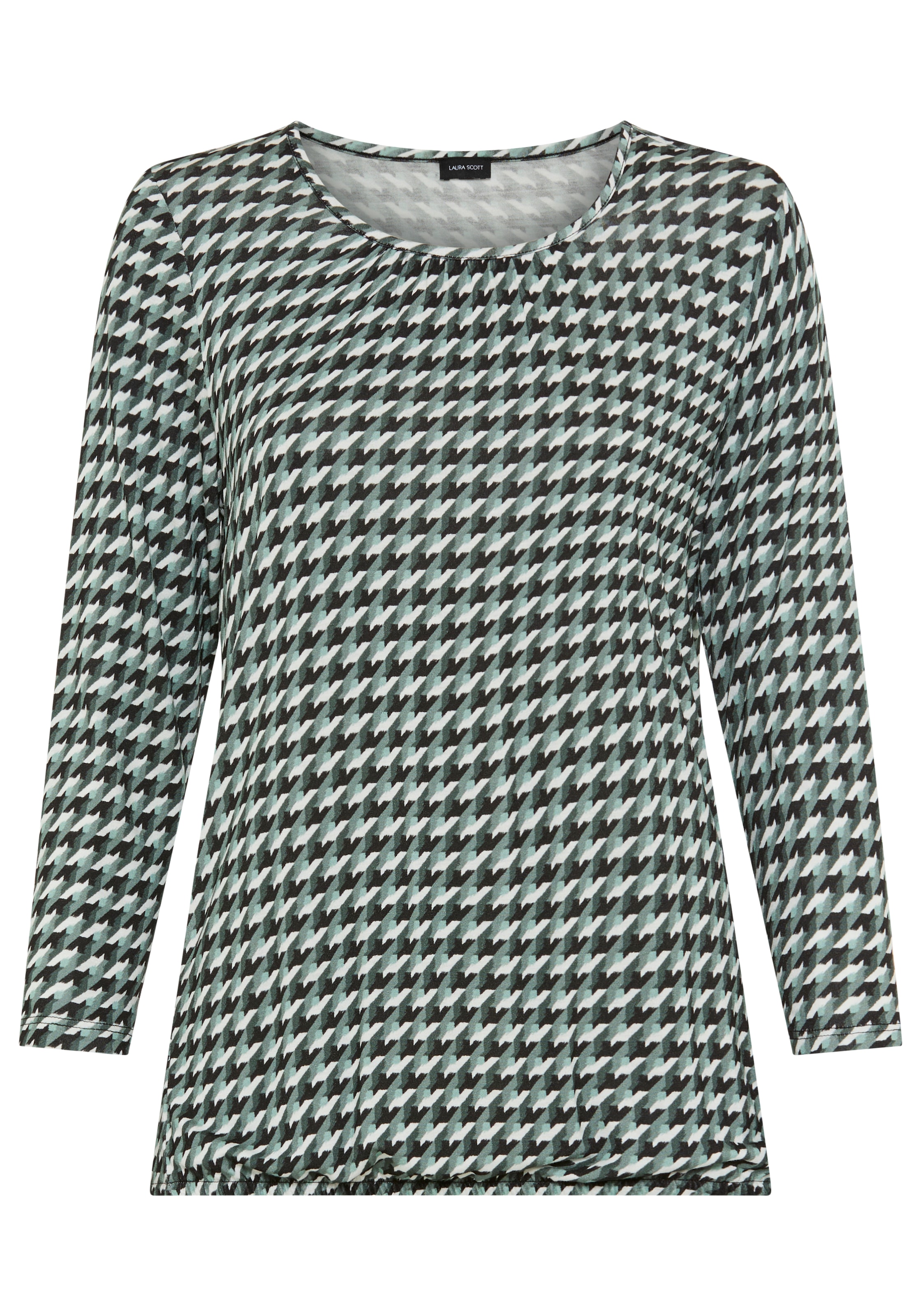 Laura Scott 3/4-Arm-Shirt, mit grafischem Allover-Print - NEUE KOLLEKTION