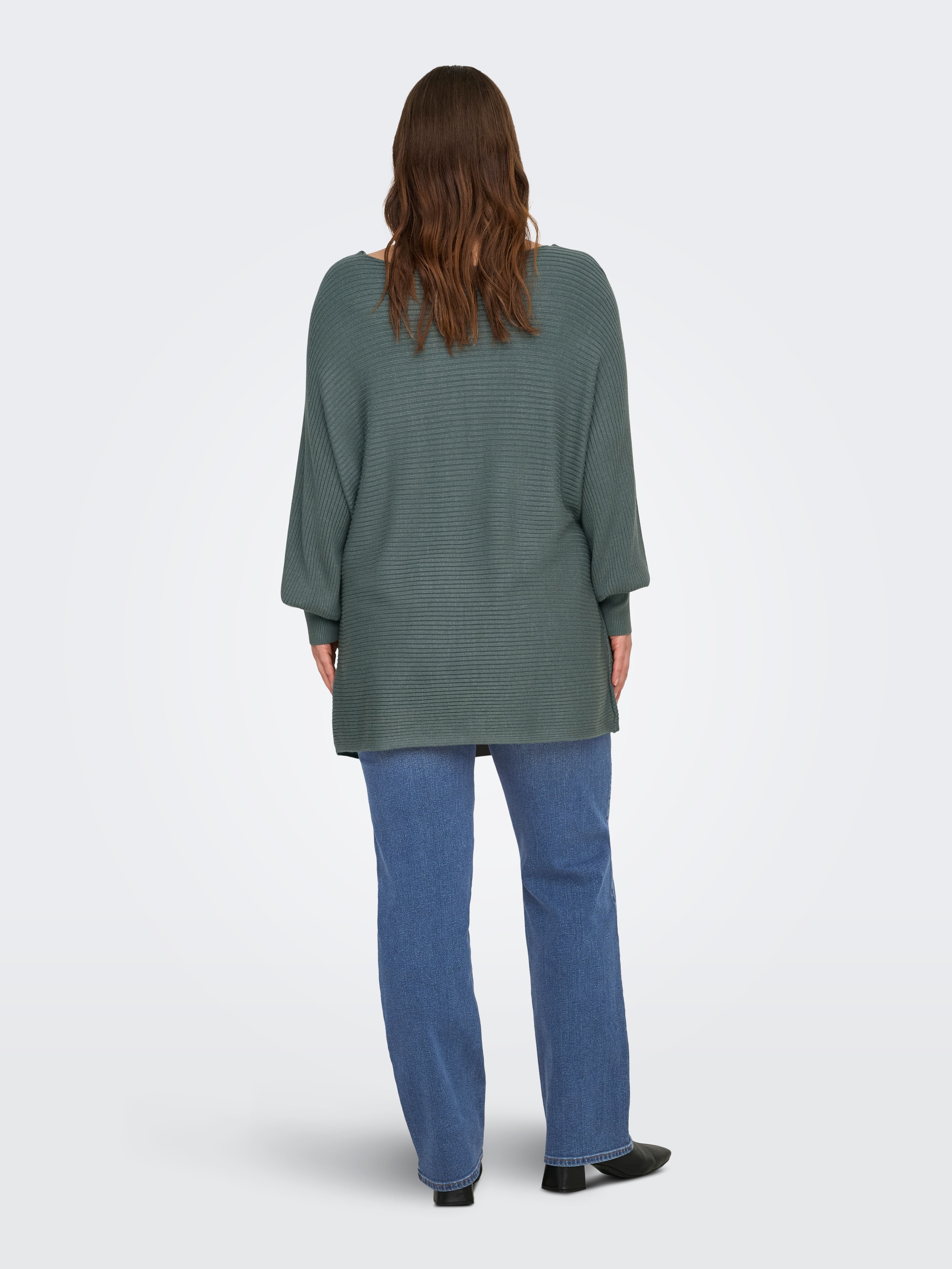 ONLY CARMAKOMA Strickpullover »CARNEW ADALINE LIFE L/S PULLOVER KNT« Viskosemischung