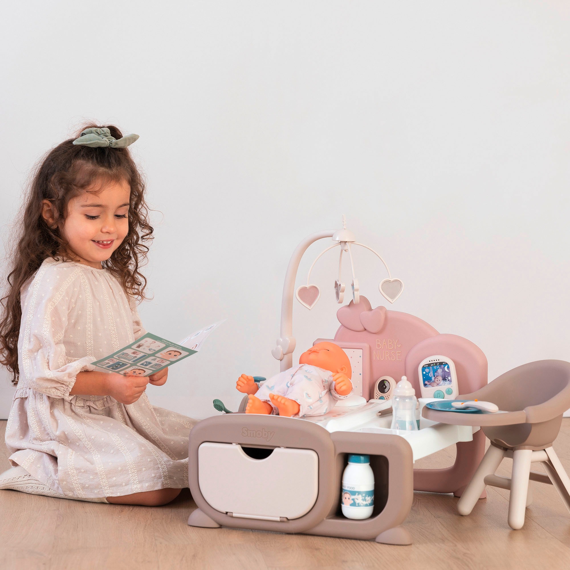 Smoby Puppen Pflegecenter »Baby Nurse, Cocoon 3-in-1«, mit Sound; Made in Europe