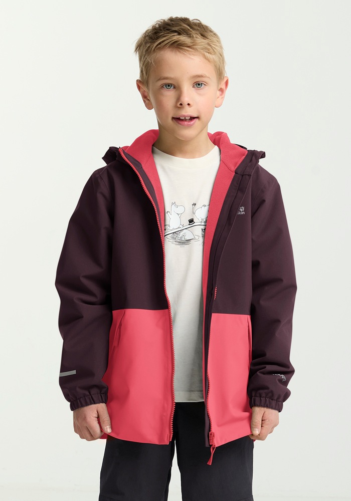 Jack Wolfskin Winterjacke »SNOW DAYS JKT KIDS«, mit Kapuze