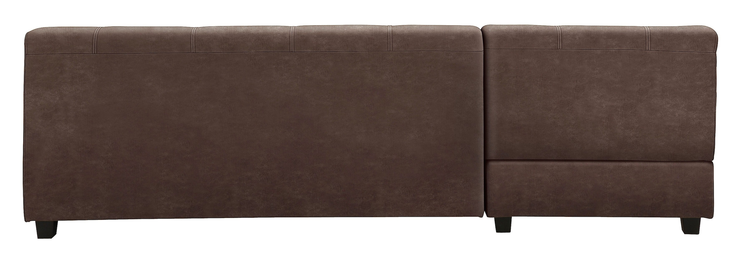 Home affaire Ecksofa »Falk klare Linien, elegant und zeitlos, L-Form«, mit Federkern und wahlweise mit Bettfunktion
