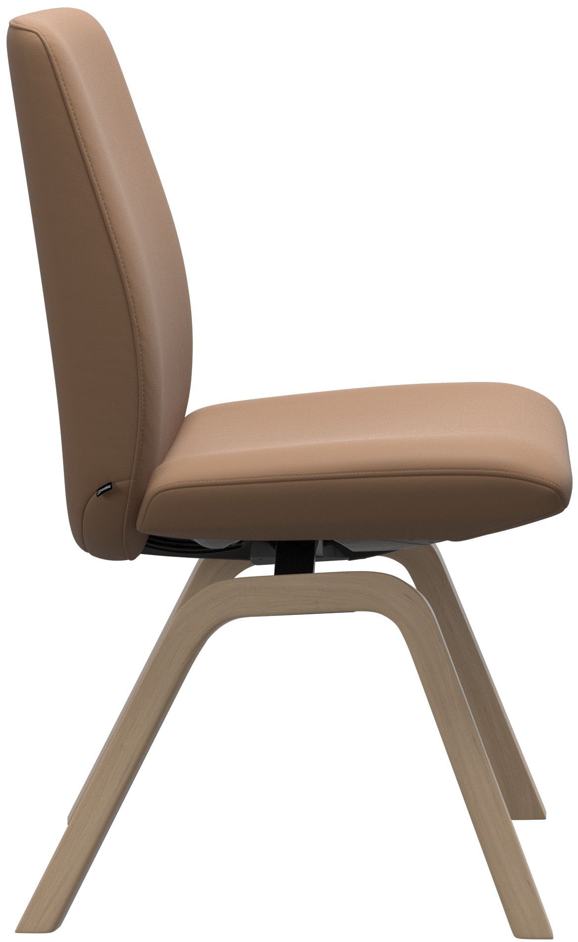 Stressless® Polsterstuhl »Laurel«, Leder BATICK, Low Back, Größe L, mit schräggestellten Beinen in Schwarz