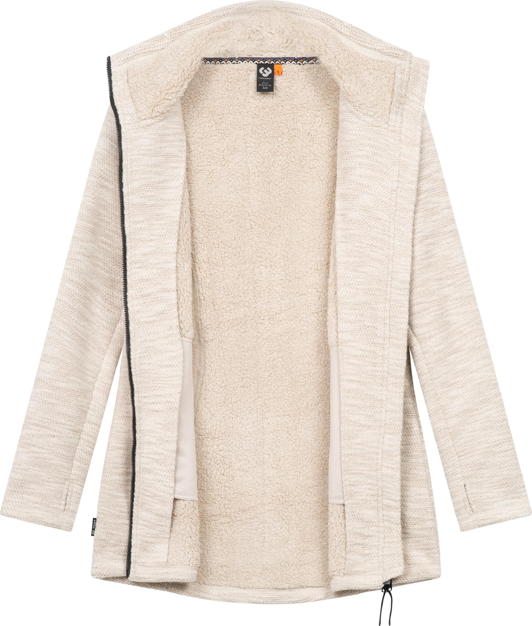 Ragwear Kapuzensweatjacke »Strickjacke Miram Melange«