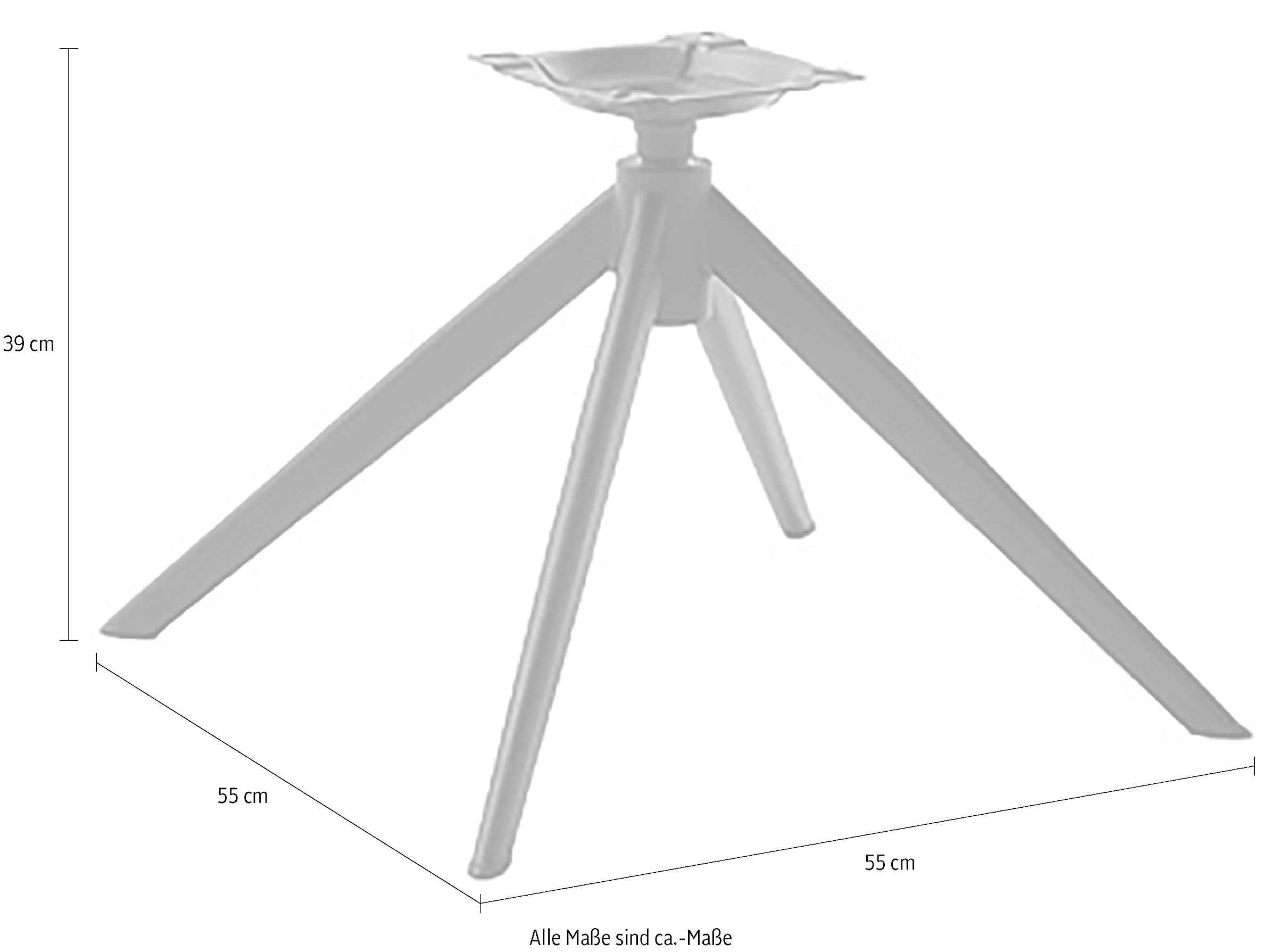 MCA furniture 4-Fußstuhl »WILSON Esszimmerstuhl, Armlehnstuhl, Polsterstuhl, modern«, (Set), 2 St., Stuhl, Armlehnenstuhl, drehbar, Taschenfederkern, belastbar 160 kg,XXL
