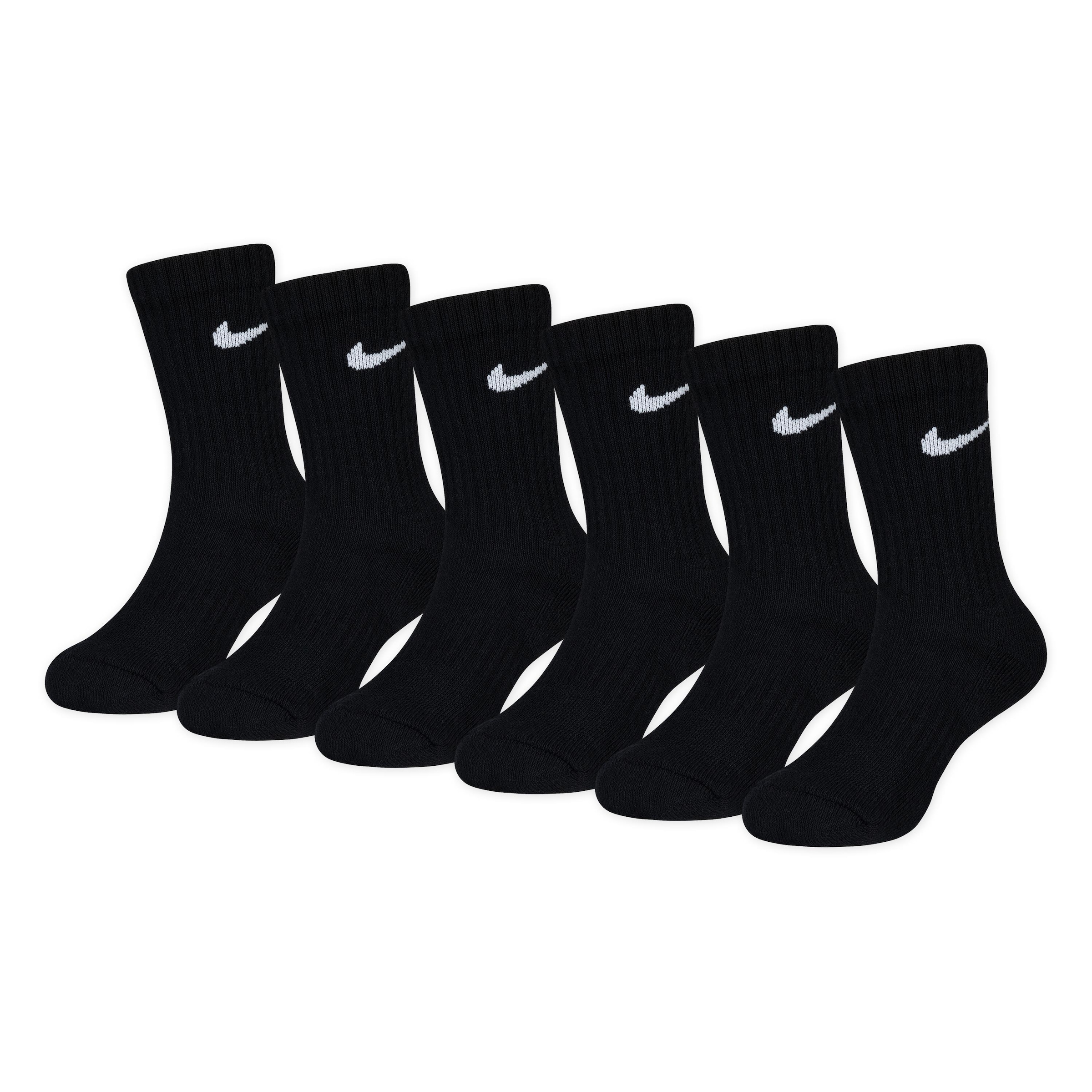 Nike Sportswear Socken »für Kinder NHB NIKE DF PERF BASIC CREW« 6 Paar tlg. weiches Material aus Baumwolle, Polyester und Elasthan