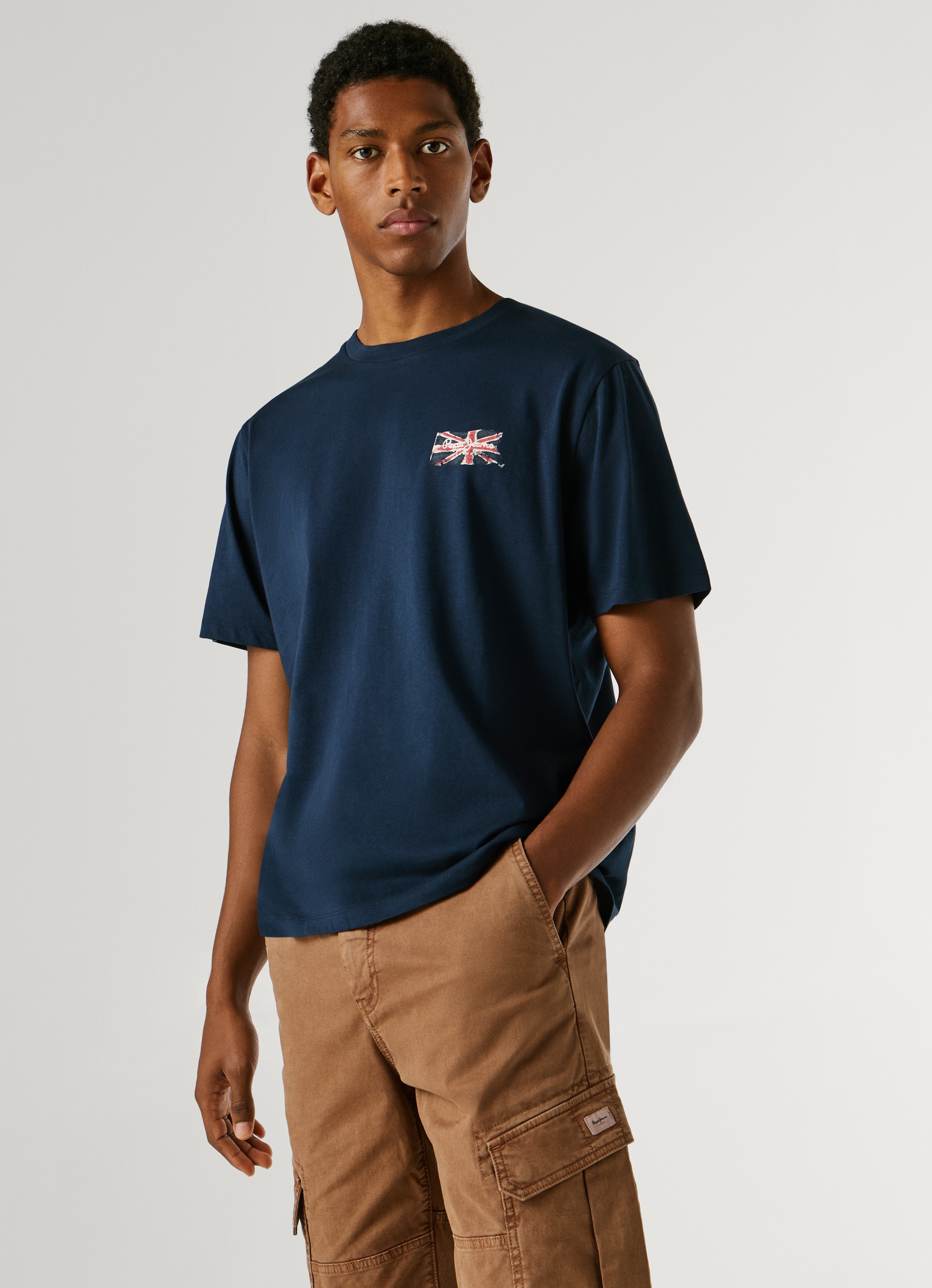 Pepe Jeans Langarmshirt »EGGO LONG N« aus reiner Baumwolle, Rundhals