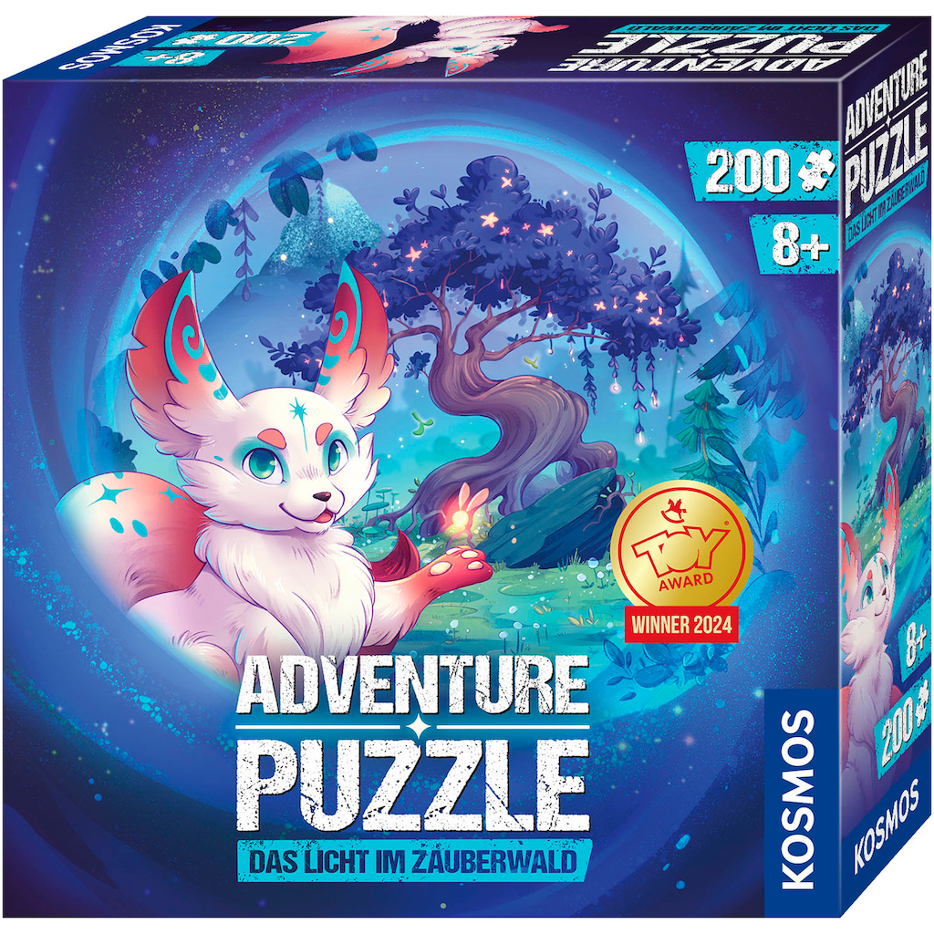 Kosmos Puzzle »Adventure Puzzle, Das Licht im Zauberwald«