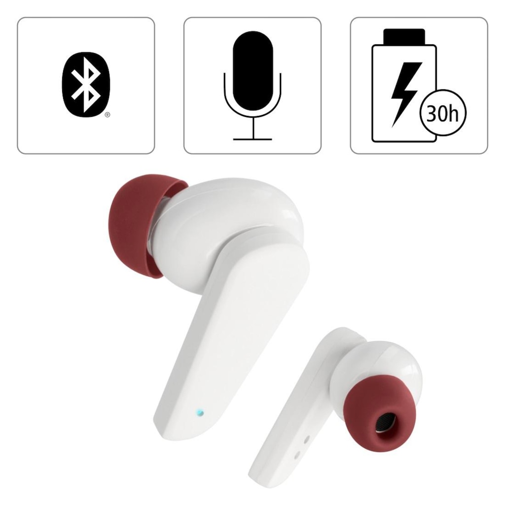 Hama Bluetooth-Kopfhörer »Spirit Pocket, True Wireless TWS, In-Ear Bluetooth Headset, Kopfhörer«
