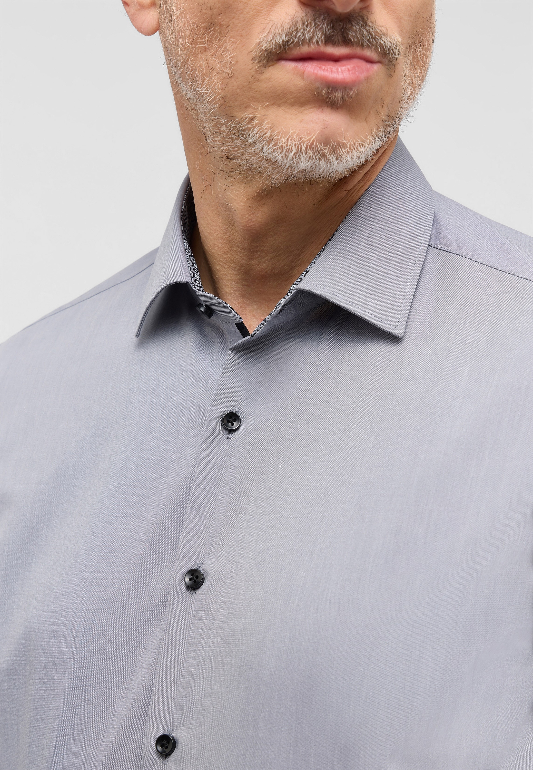 Eterna Langarmhemd »SLIM FIT«, NON IRON (bügelfrei)