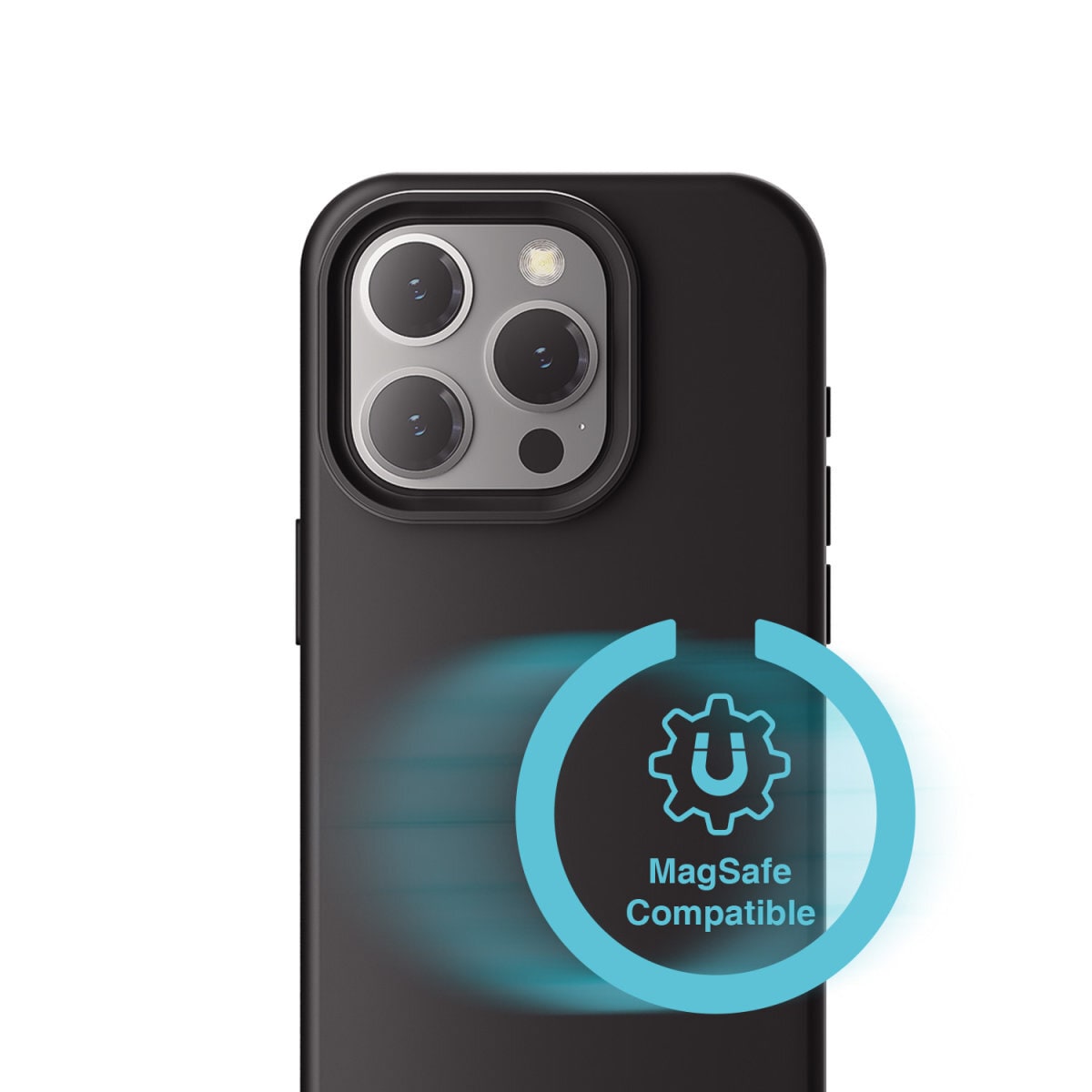 4smarts Handyhülle »Silikon Case Cupertino für Apple iPhone 16 Pro«, Backcover, Schutzhülle, Handyschutzhülle, Case, Schutzcase, stoßfest