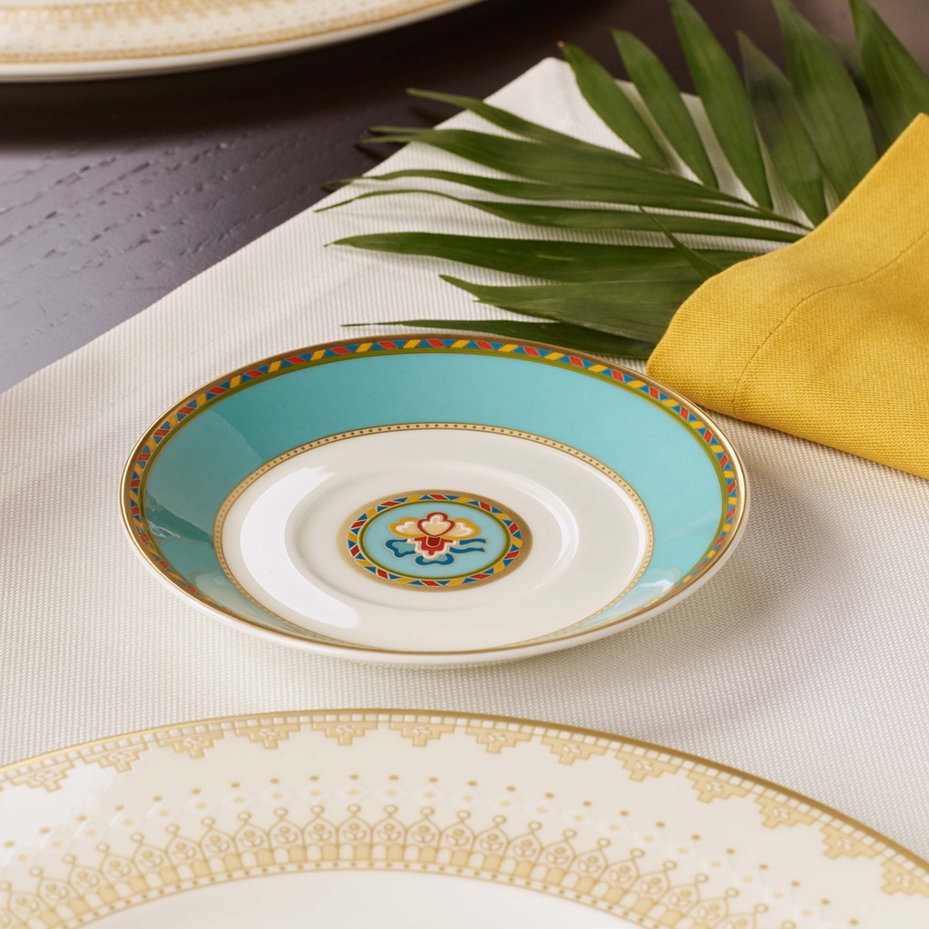 Villeroy & Boch Tasse »Espressotassen mit Untertassen Samarkand 50 ml 12er Set bunt«