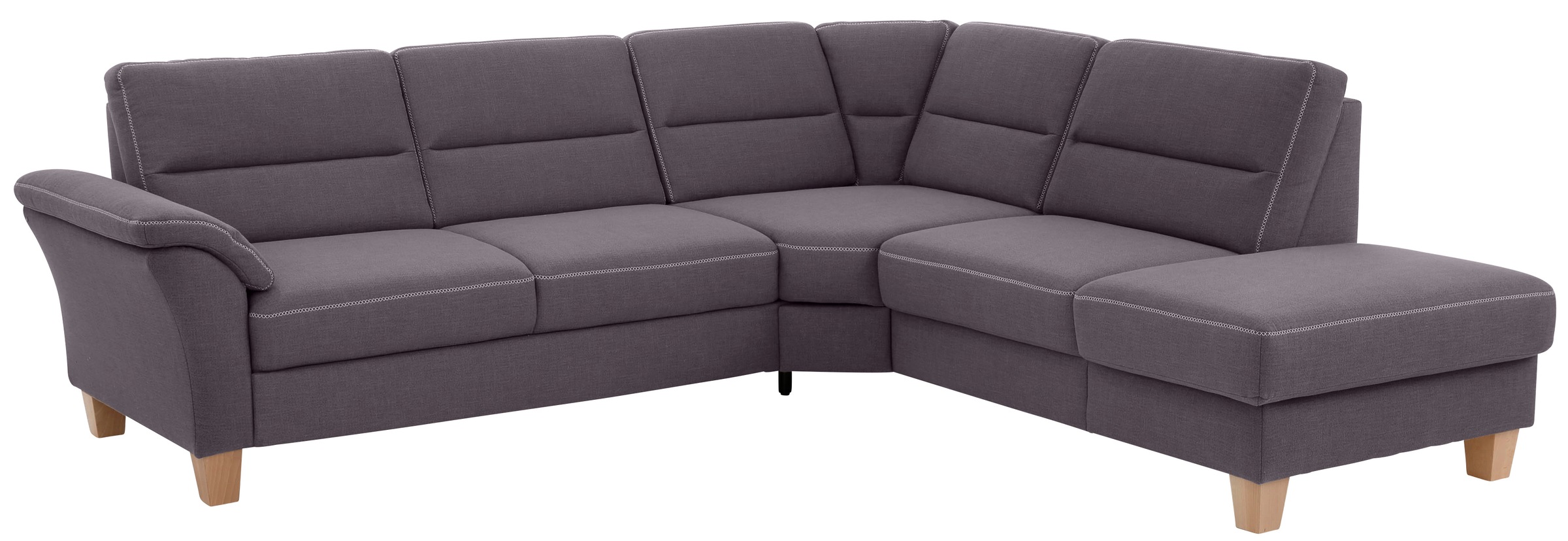 Home affaire Ecksofa »Soleo L-Form«, komfortabel durch Trapezecke mit Relaxfunktion, auch mit Bettfunktion