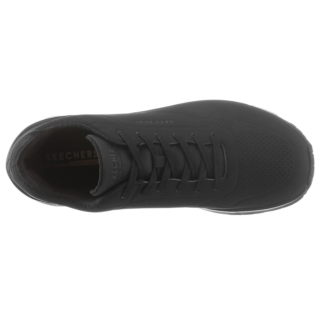 Skechers Sneaker »Uno«, mit extra Dämpfung, Freizeitschuh, Halbschuh, Schnürschuh