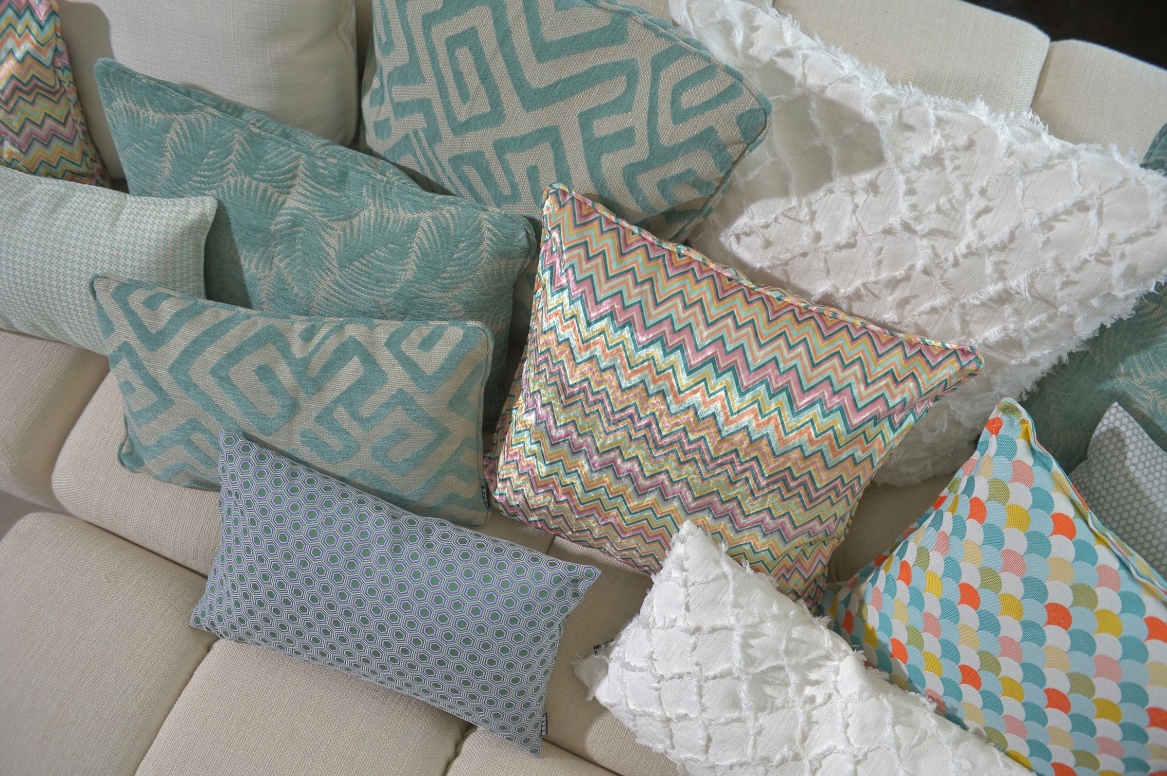 H.O.C.K. Dekokissen »Bobo« mit Jaquard-Struktur, Kissenhülle mit Füllung, 1 Stück