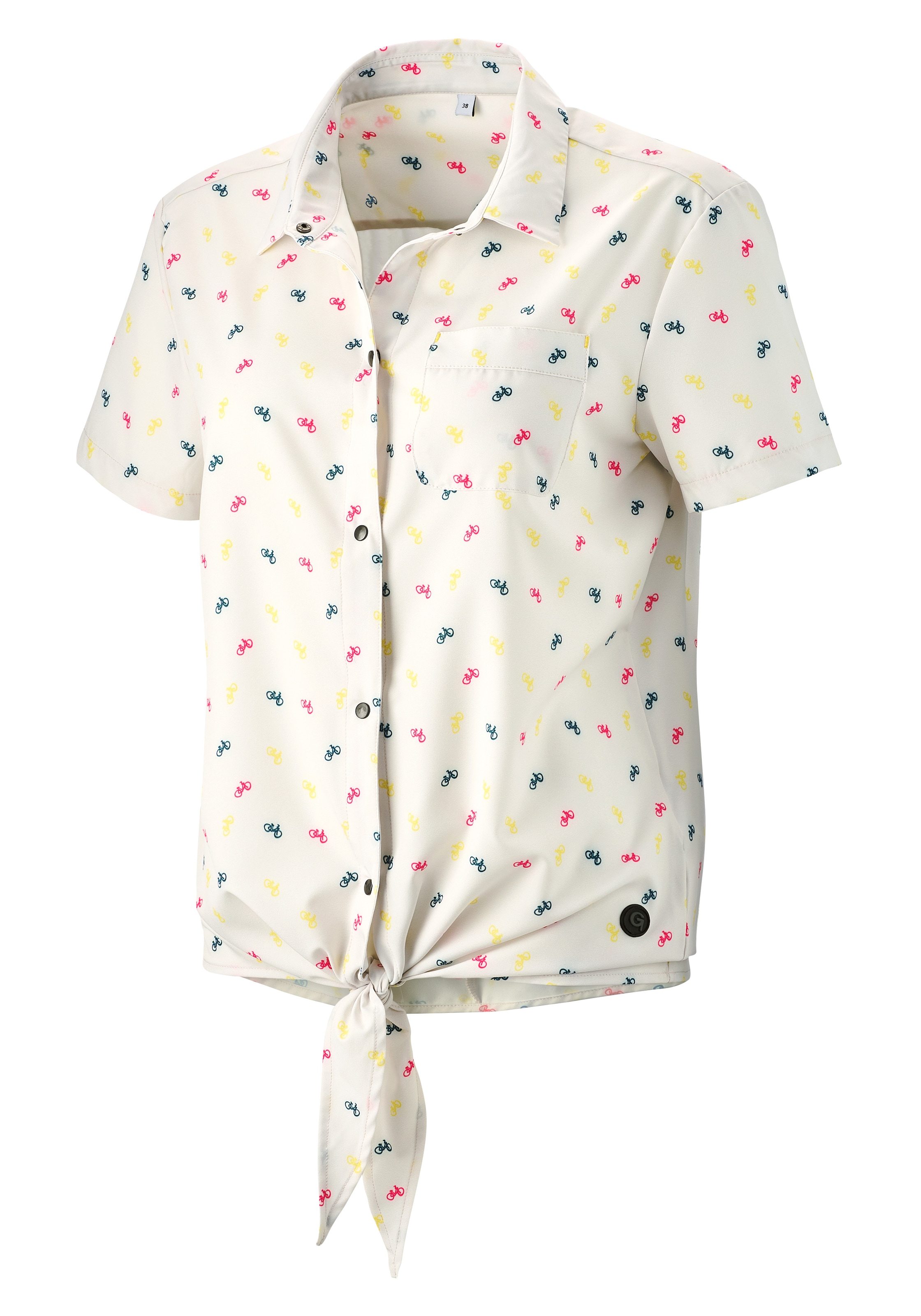 Gonso Radtrikot »MOLVENO 0« Weitenregulierbarer Saum durch modisches Binde-Element