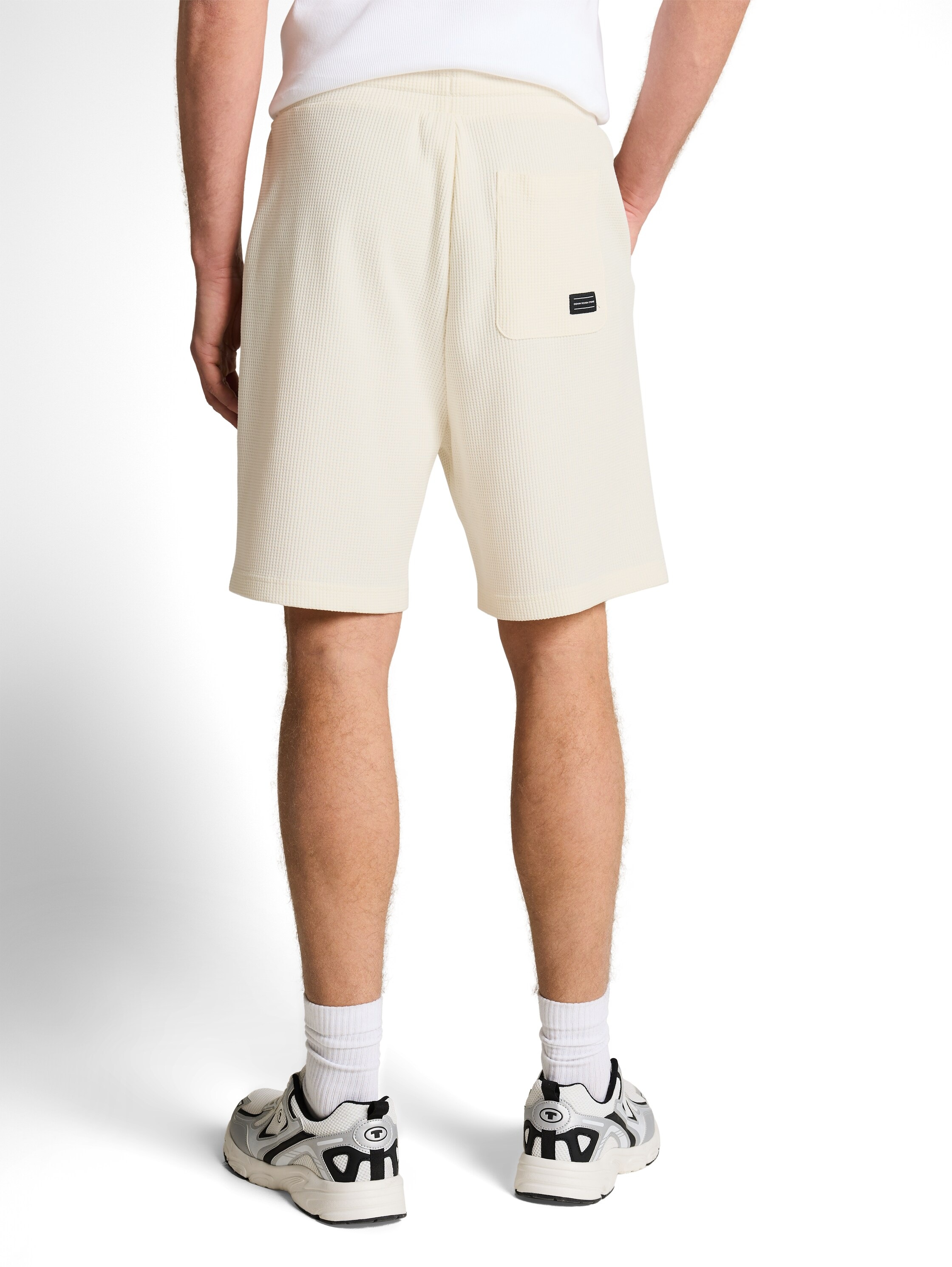 TOM TAILOR Denim Relaxshorts  in Struktur-Optik