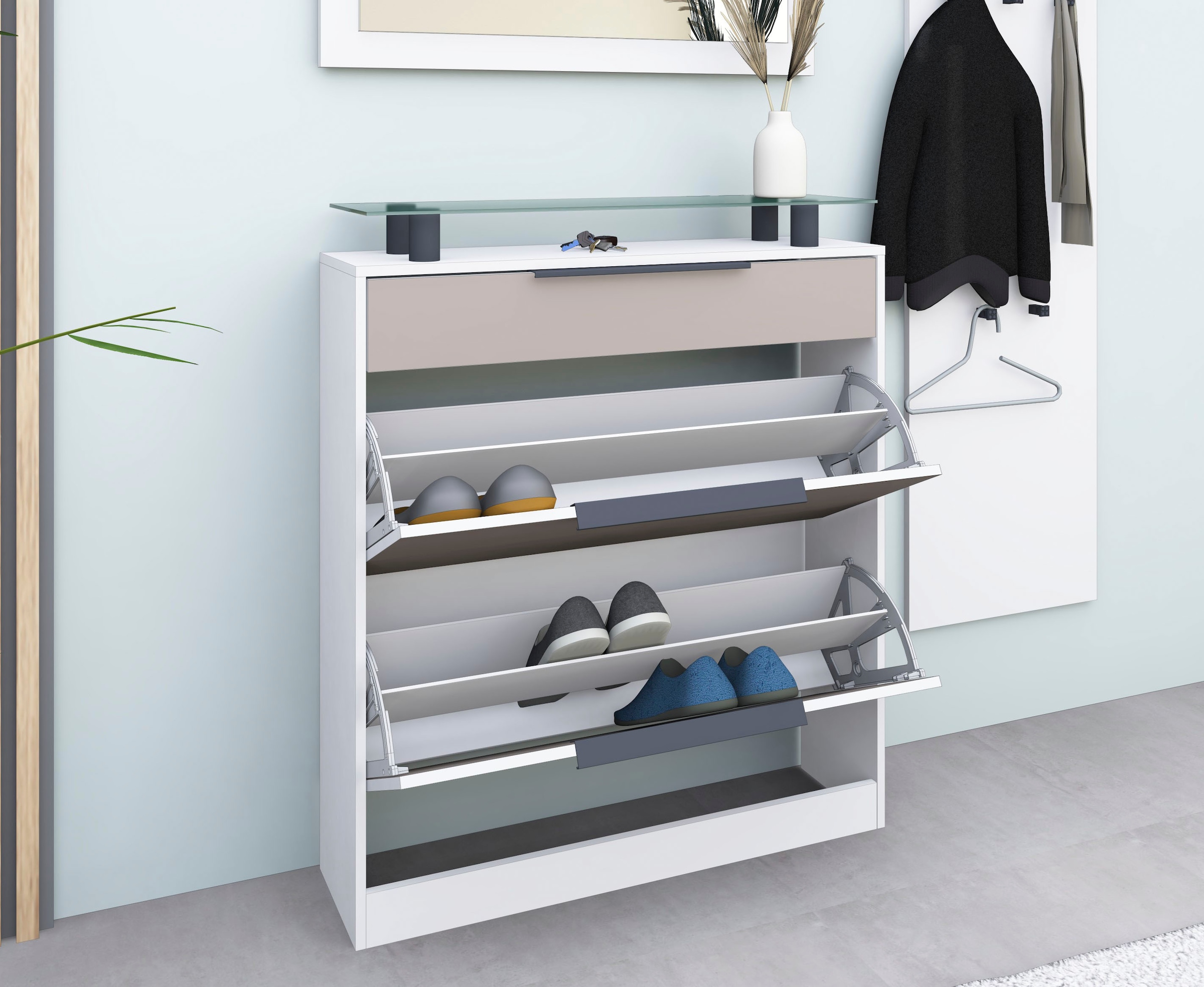 borchardt Möbel Schuhschrank »Tom«, stehend
