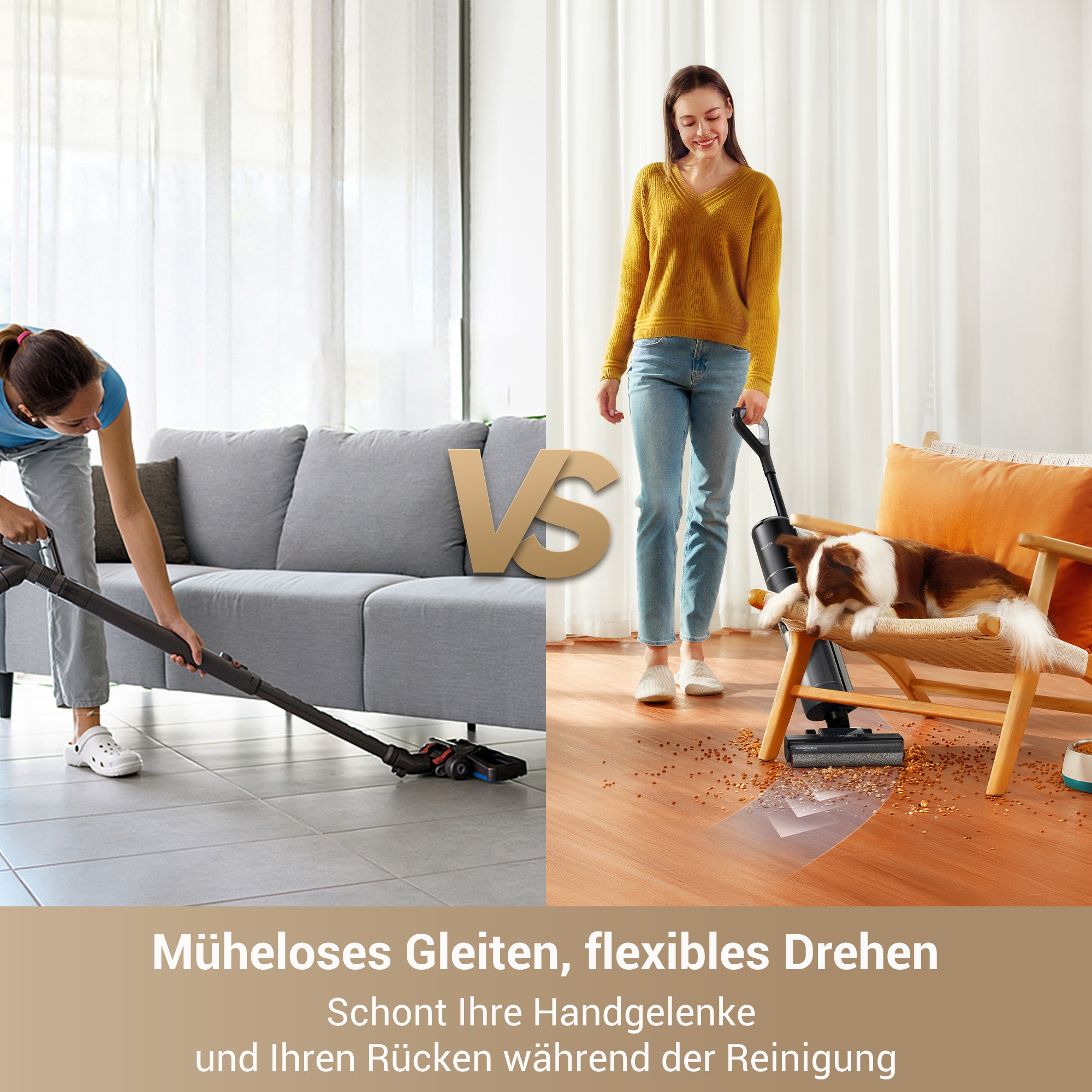 Dreame Nass-Trocken-Sauger »G10 Pro« 300 W, Intelligente Schmutzerkennung, Selbstreinigung